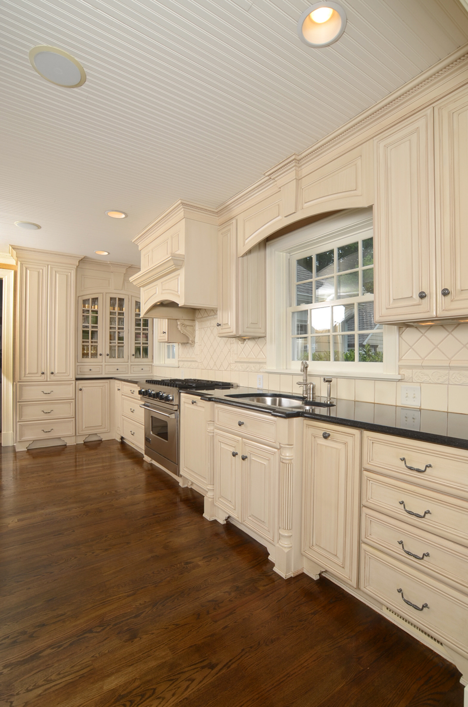 Kitchen Cabinets, Granite Counters, and Appliances Designed by Bzak Design Group