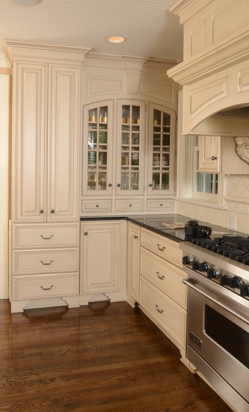 Kitchen Cabinets, Granite Counters, and Appliances Designed by Bzak Design Group