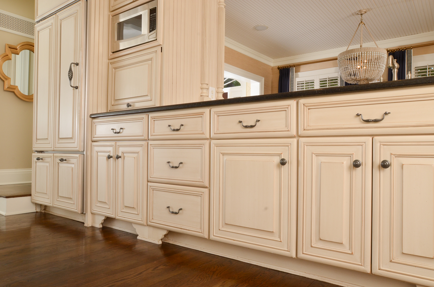 Kitchen Cabinets, Granite Counters, and Appliances Designed by Bzak Design Group