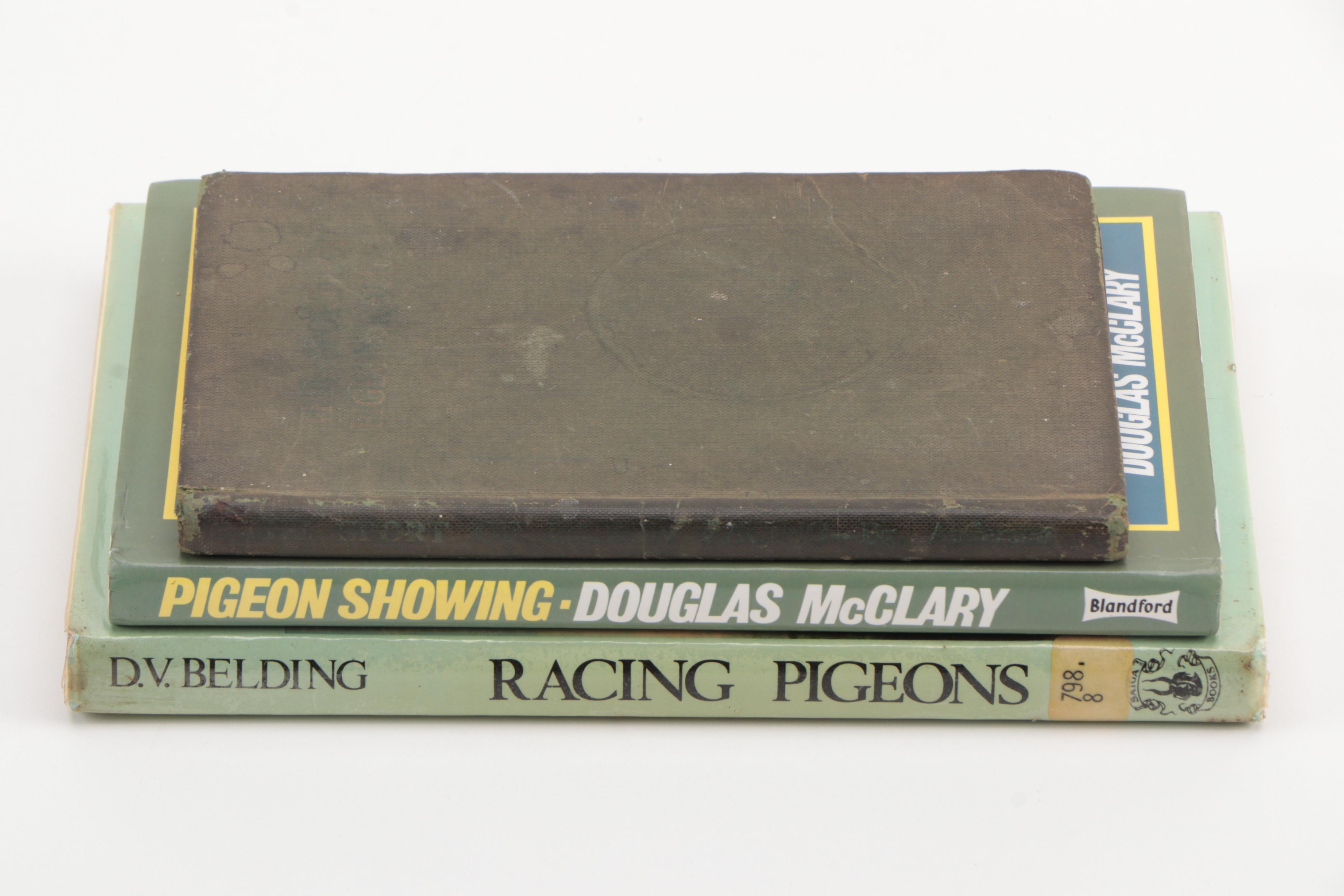 Pigeon Showing and Racing Books Featuring 1954 "The Sport of Pigeon Racing"