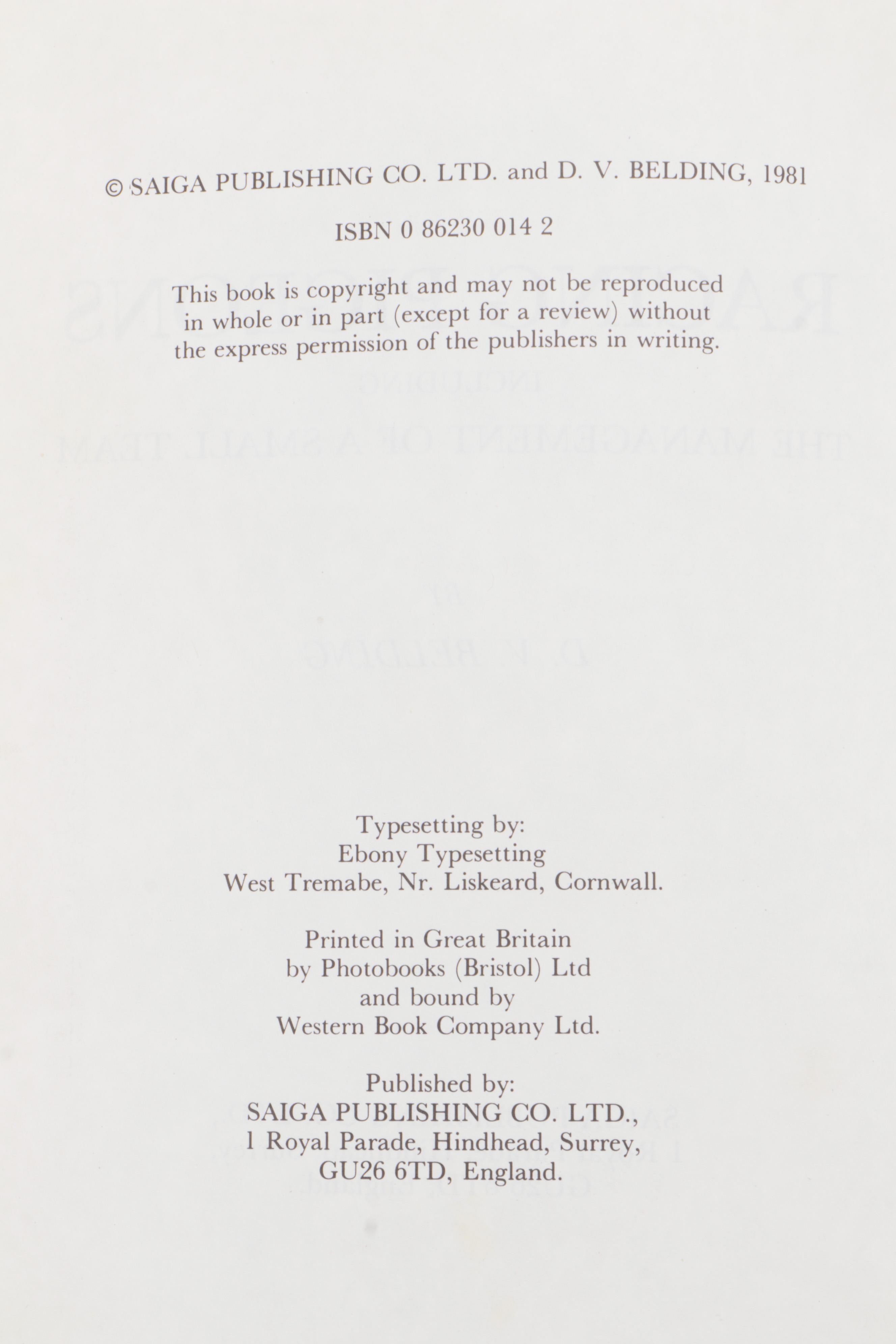 Pigeon Showing and Racing Books Featuring 1954 "The Sport of Pigeon Racing"