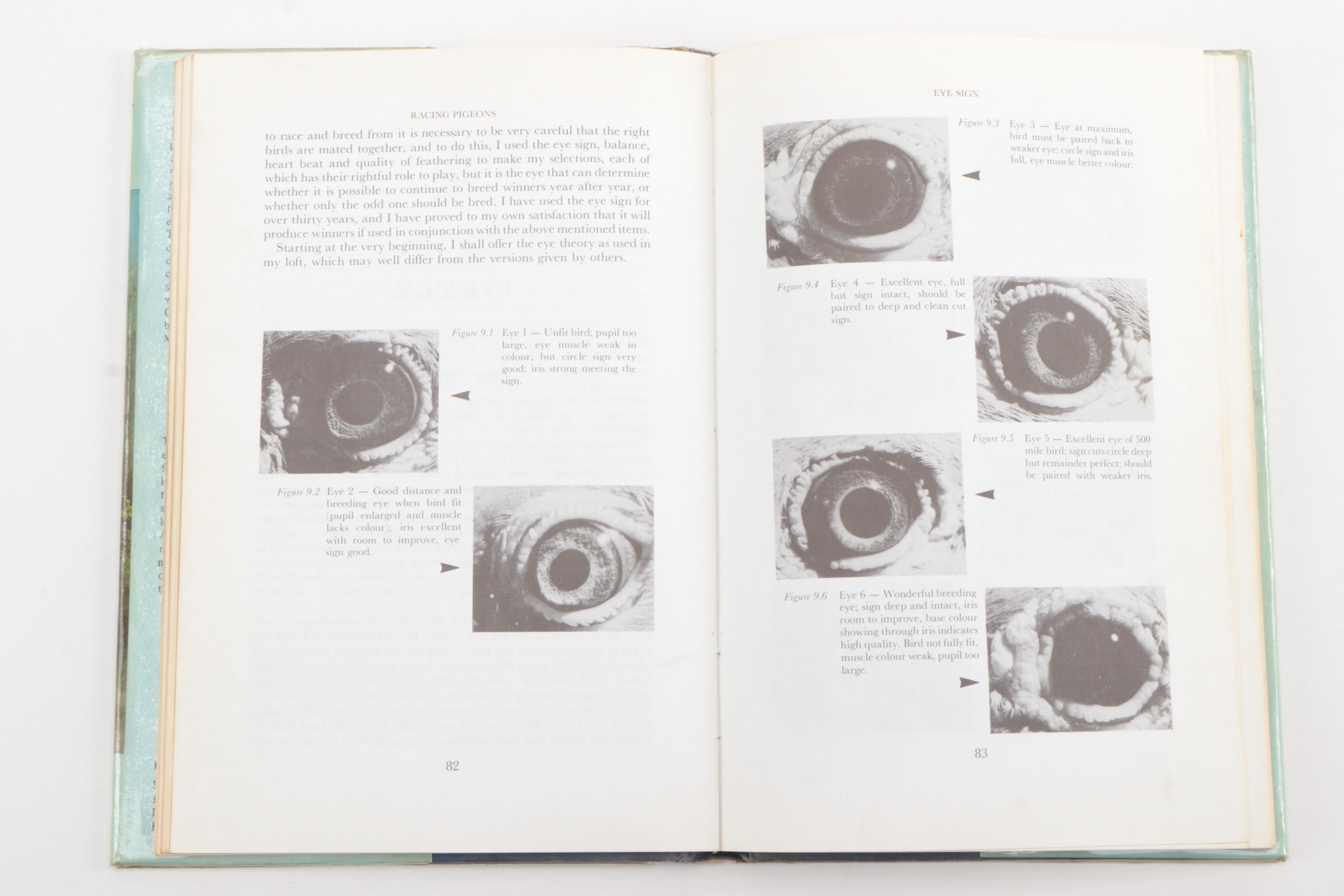 Pigeon Showing and Racing Books Featuring 1954 "The Sport of Pigeon Racing"