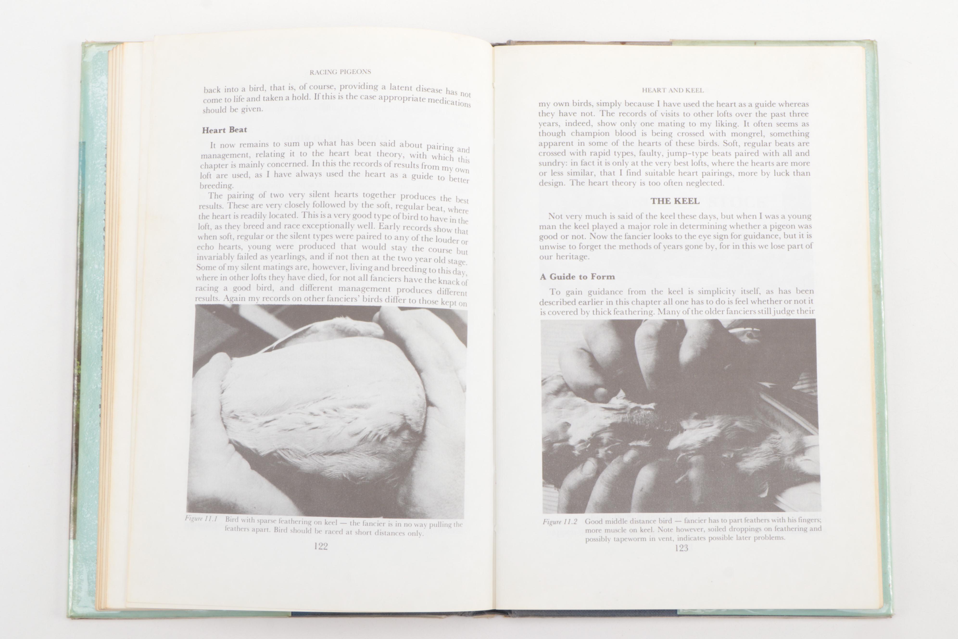 Pigeon Showing and Racing Books Featuring 1954 "The Sport of Pigeon Racing"