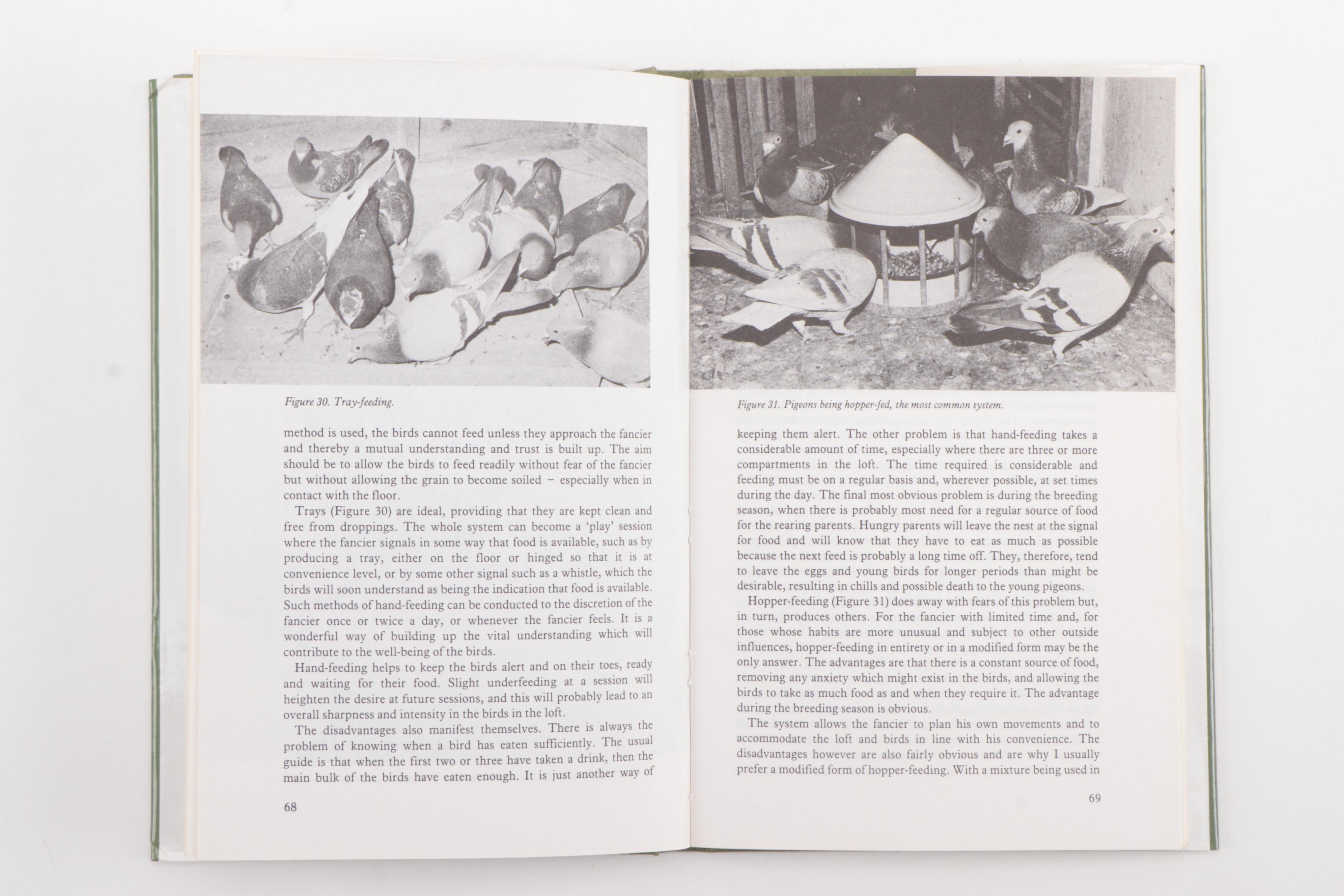 Pigeon Showing and Racing Books Featuring 1954 "The Sport of Pigeon Racing"