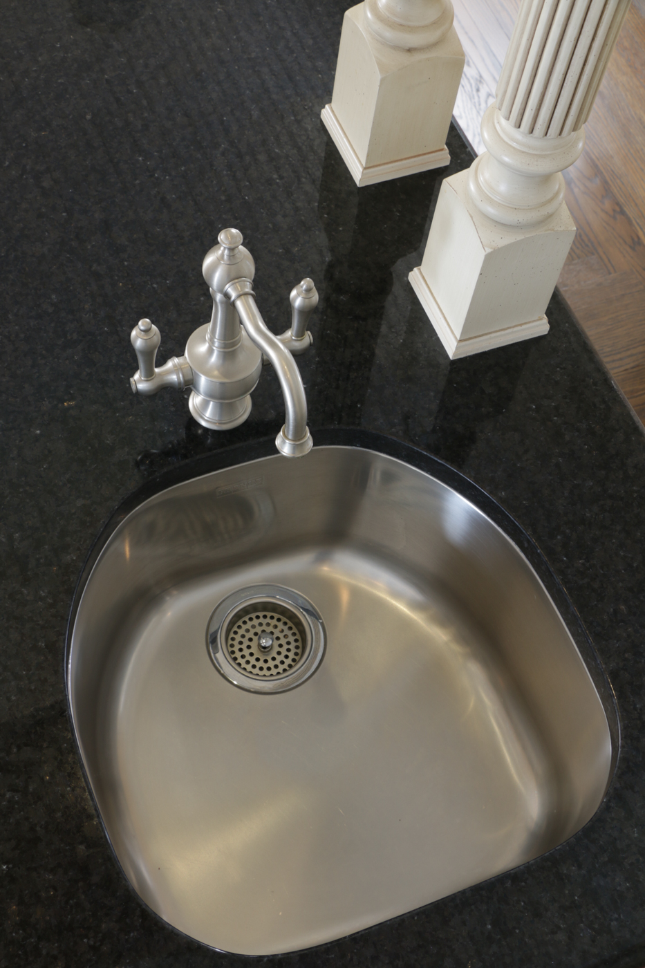 Kitchen Cabinets, Granite Counters, and Appliances Designed by Bzak Design Group