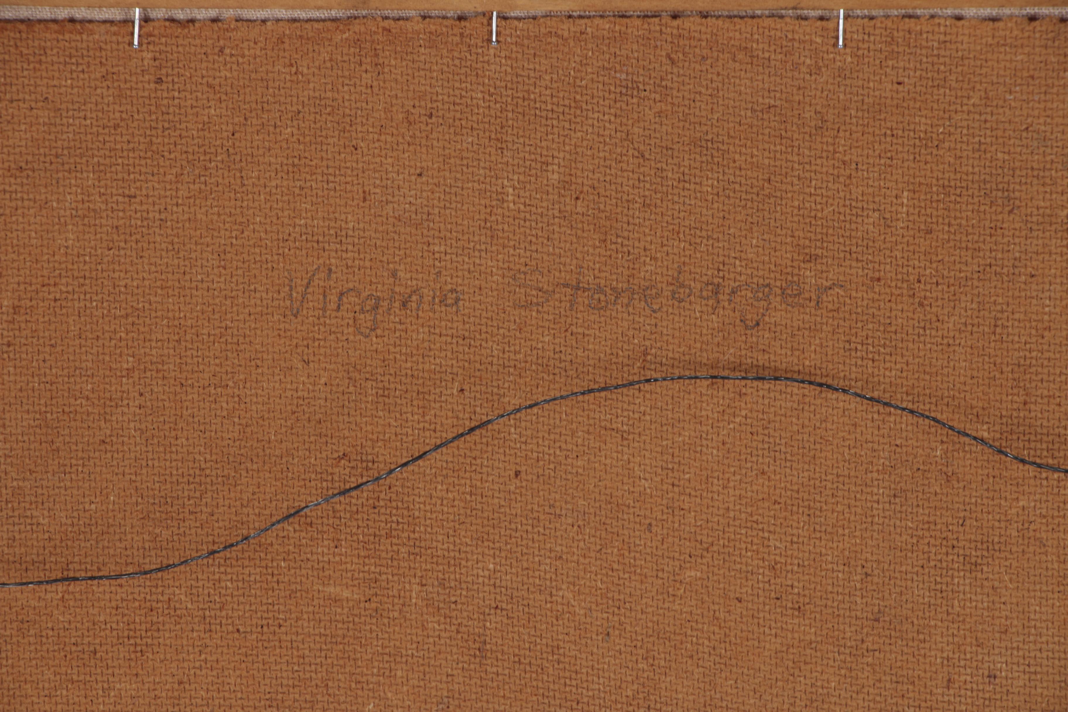 Virginia Stonebarger Oil Painting of Horses