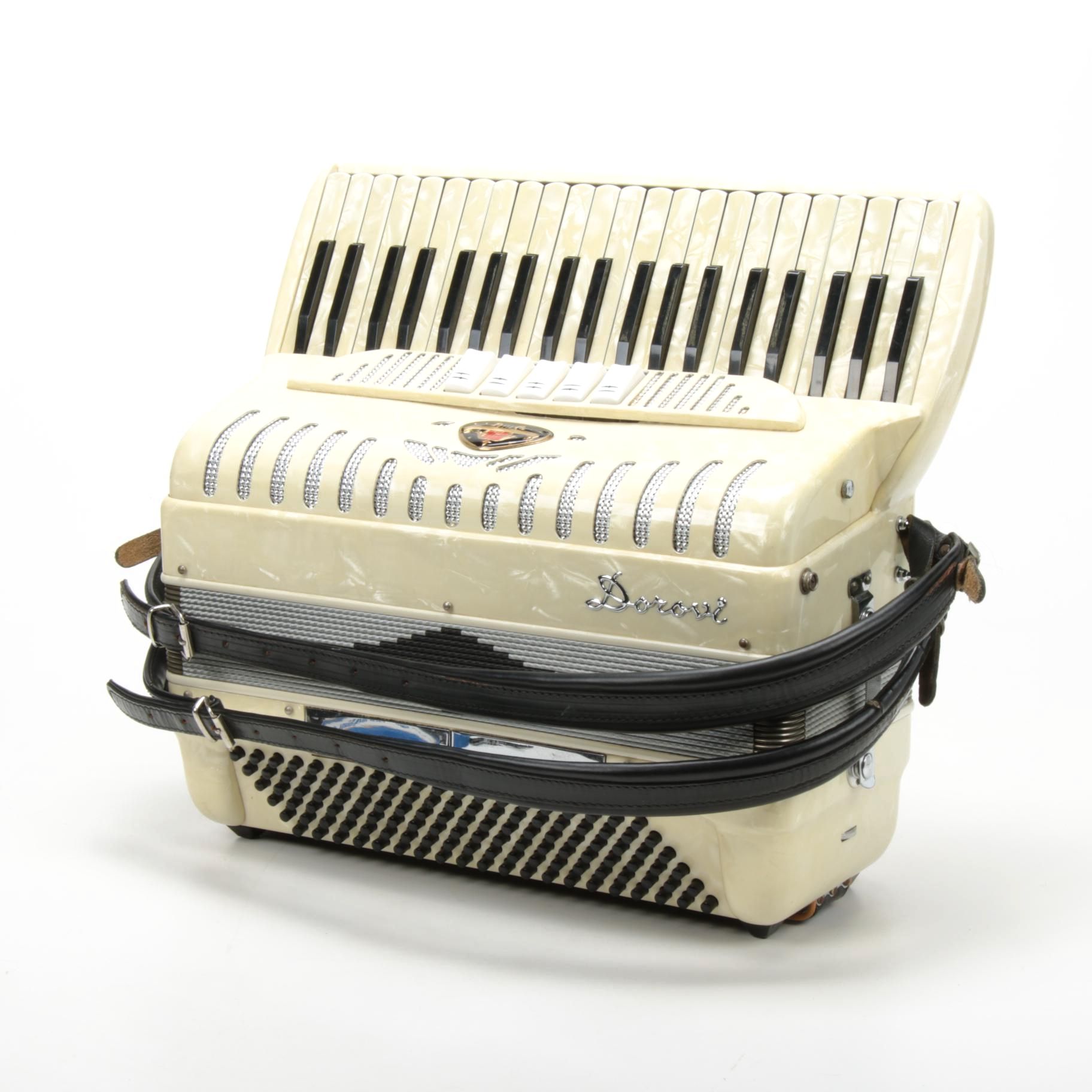 Dorovi 120 Bass Piano Accordion With Case