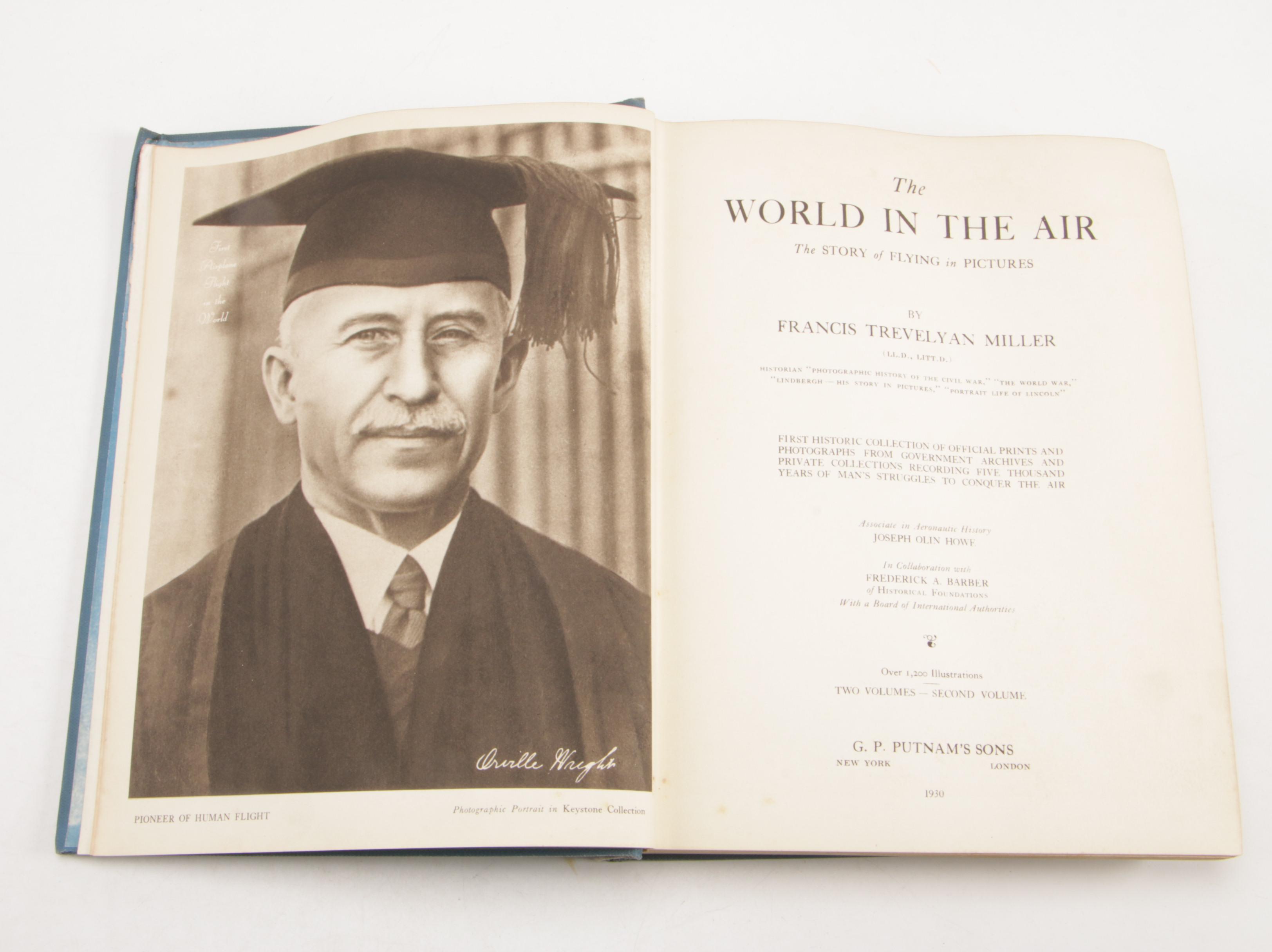 1930 First Edition "The World in the Air: The Story of Flying in Pictures"