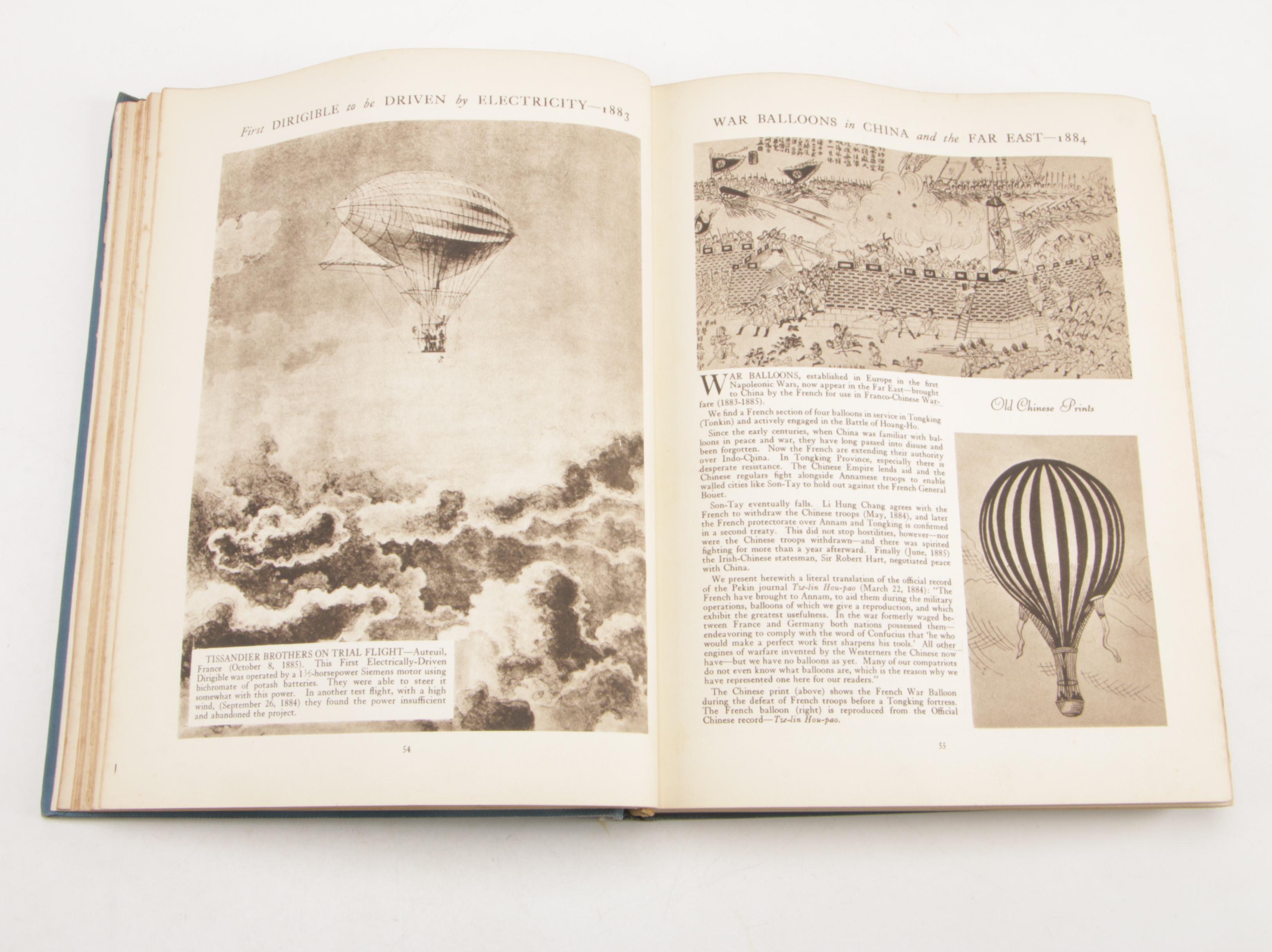 1930 First Edition "The World in the Air: The Story of Flying in Pictures"