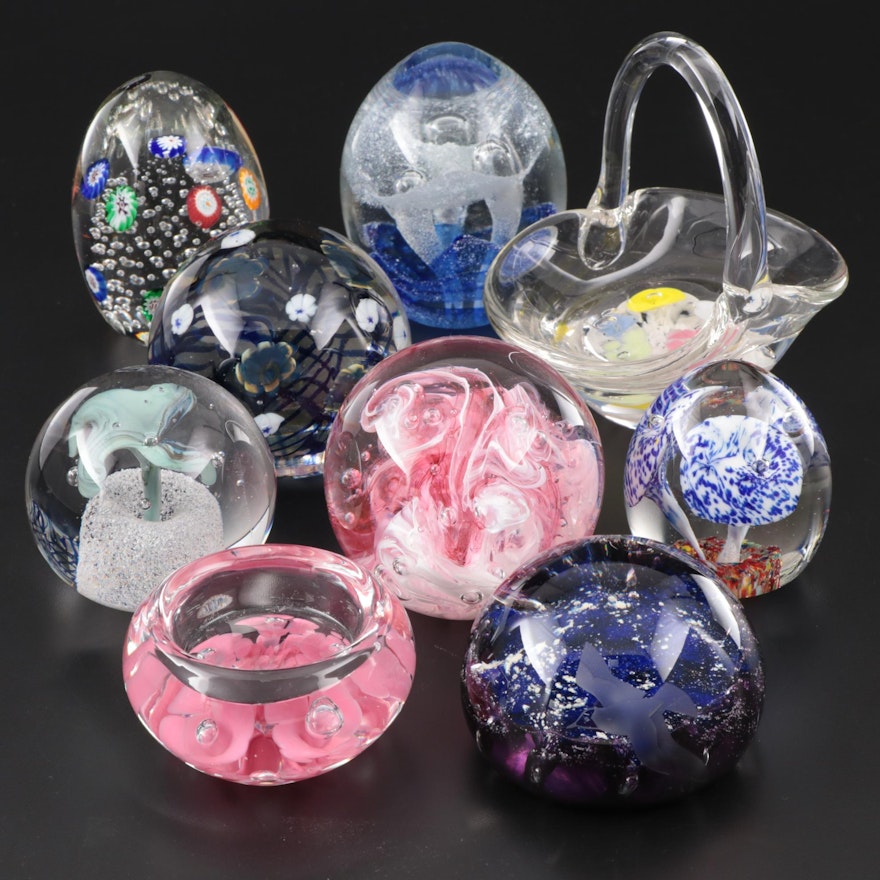 Blown Glass Paperweights