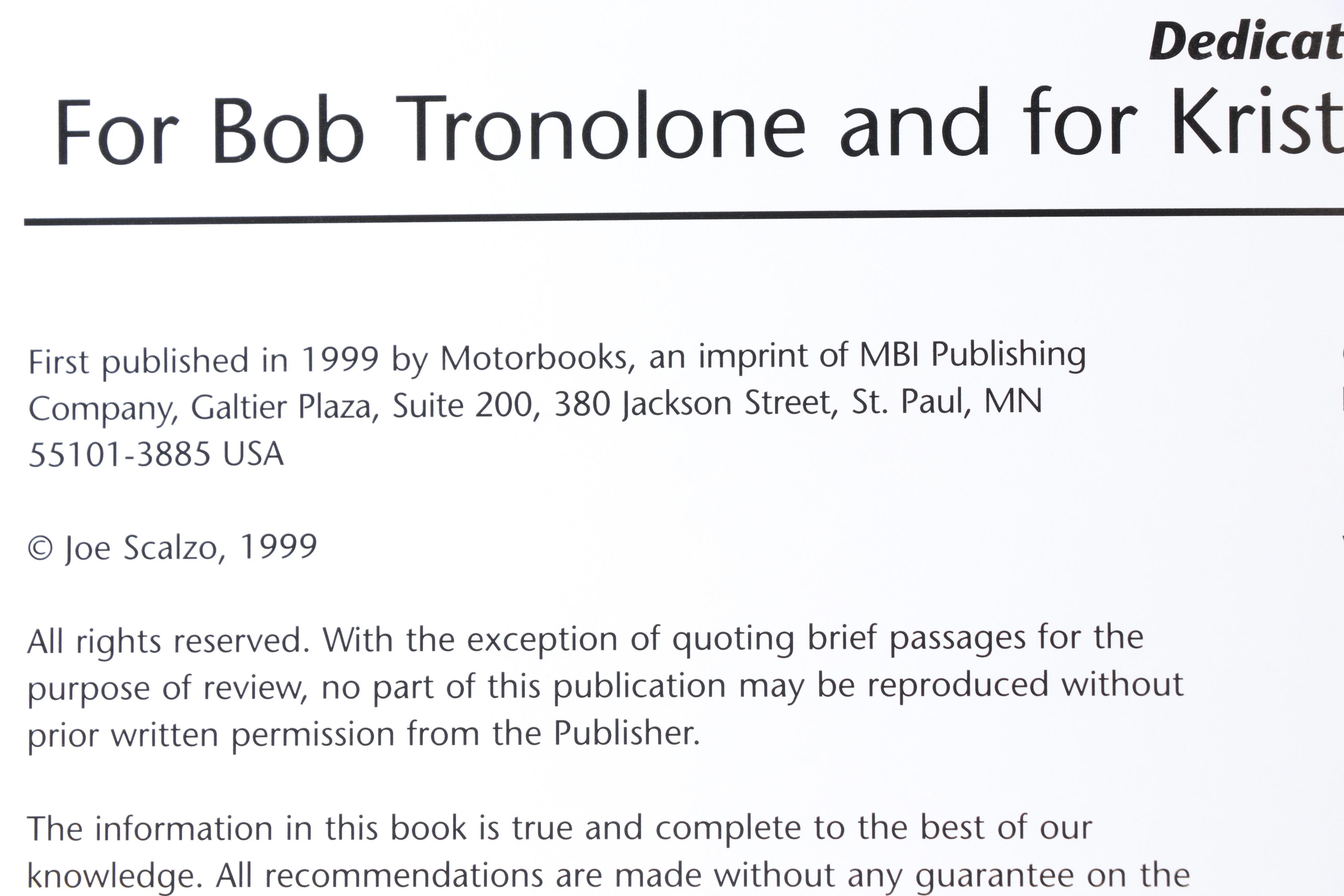 Formula One Racing Books with First Edition "Indianapolis Roadsters" and More