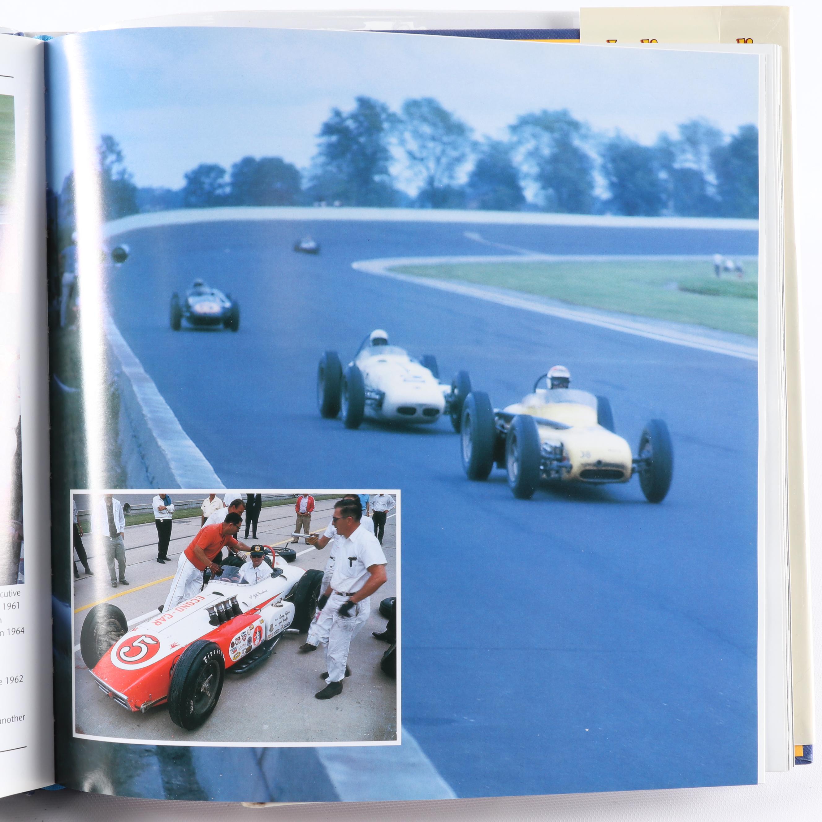 Formula One Racing Books with First Edition "Indianapolis Roadsters" and More