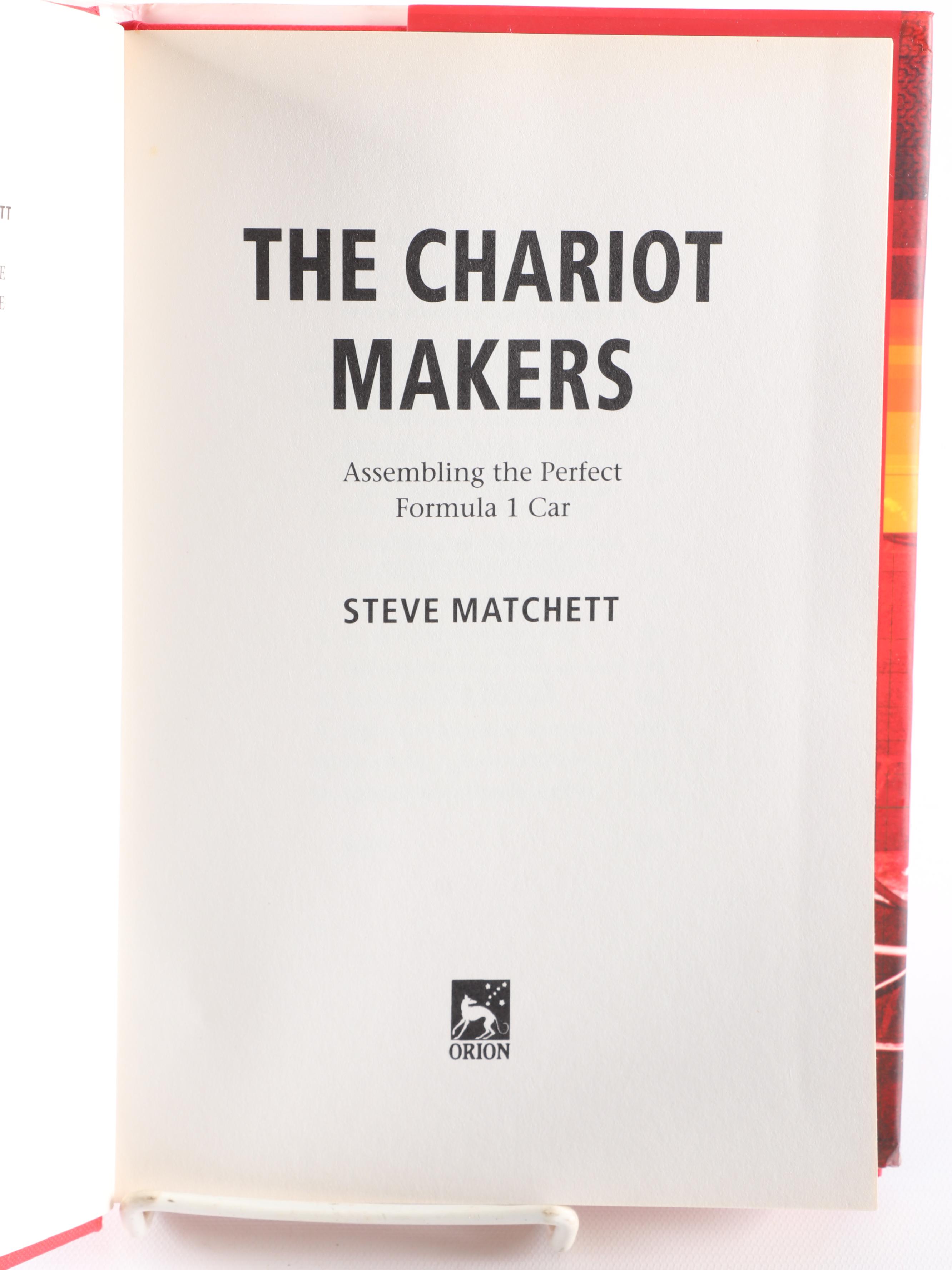 Formula One Racing Books with First Edition "Indianapolis Roadsters" and More