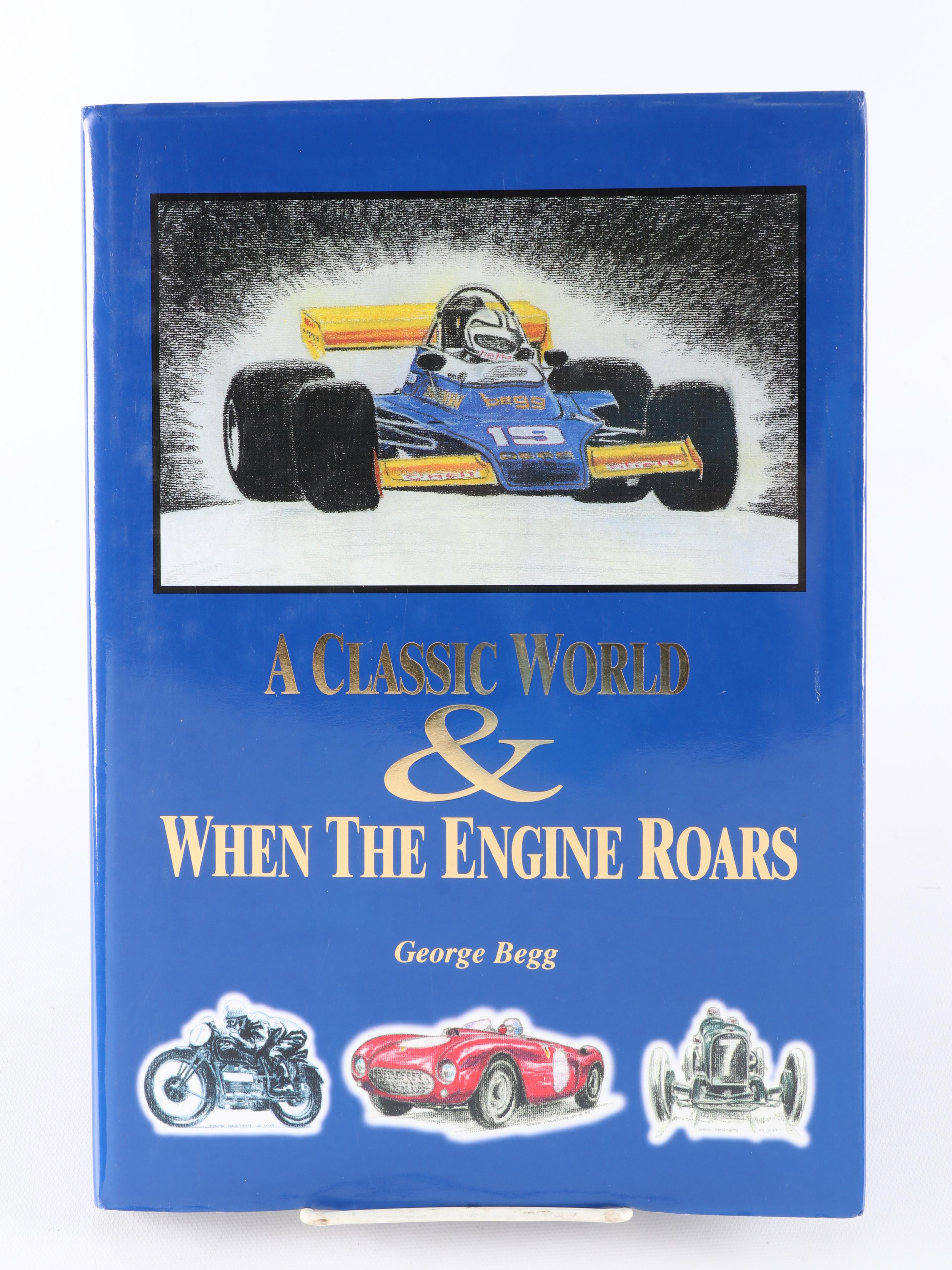 Formula One Racing Books with First Edition "Indianapolis Roadsters" and More