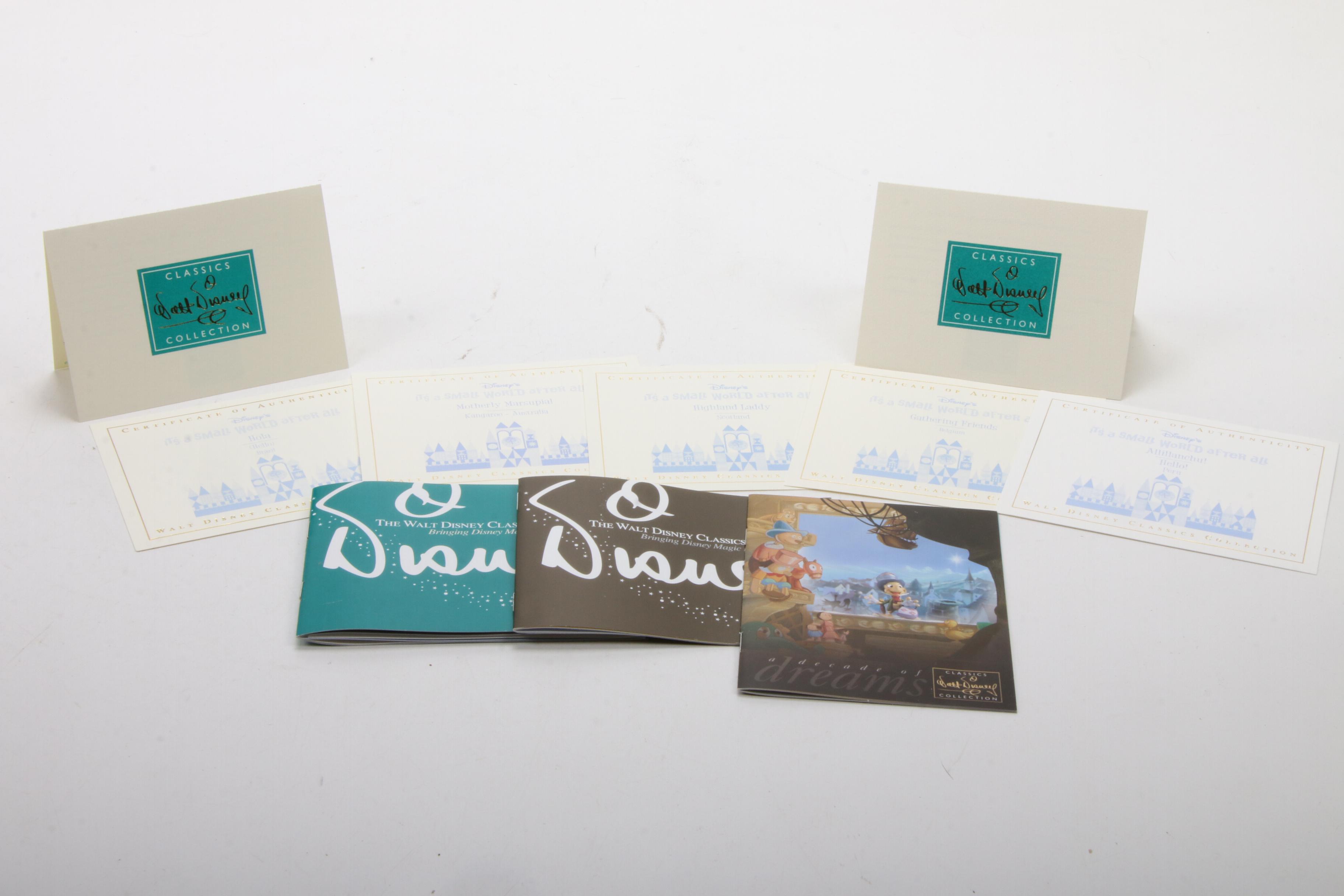 Walt Disney Collection "It's a Small World" Ornaments and Figurines