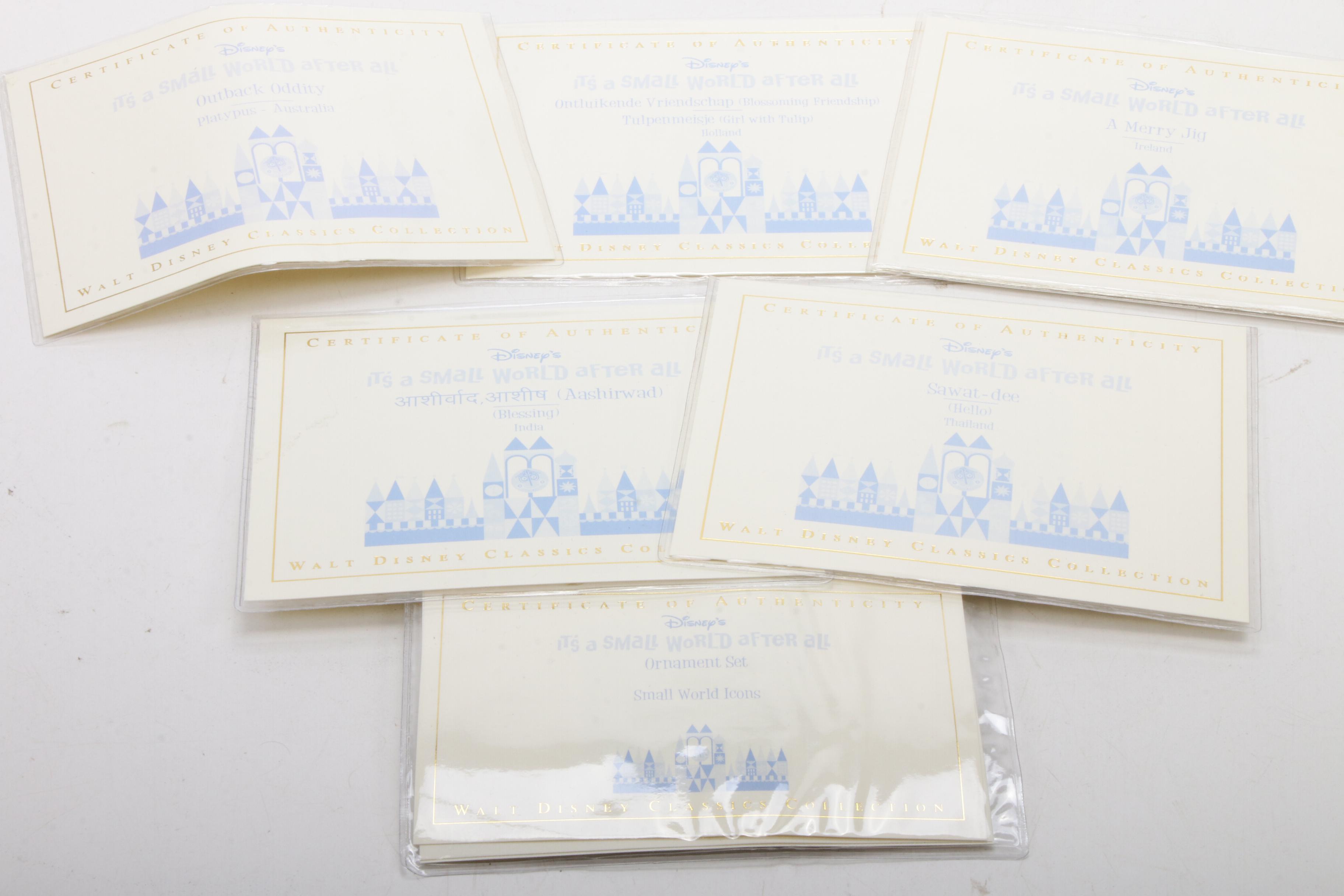 Walt Disney Collection "It's a Small World" Ornaments and Figurines