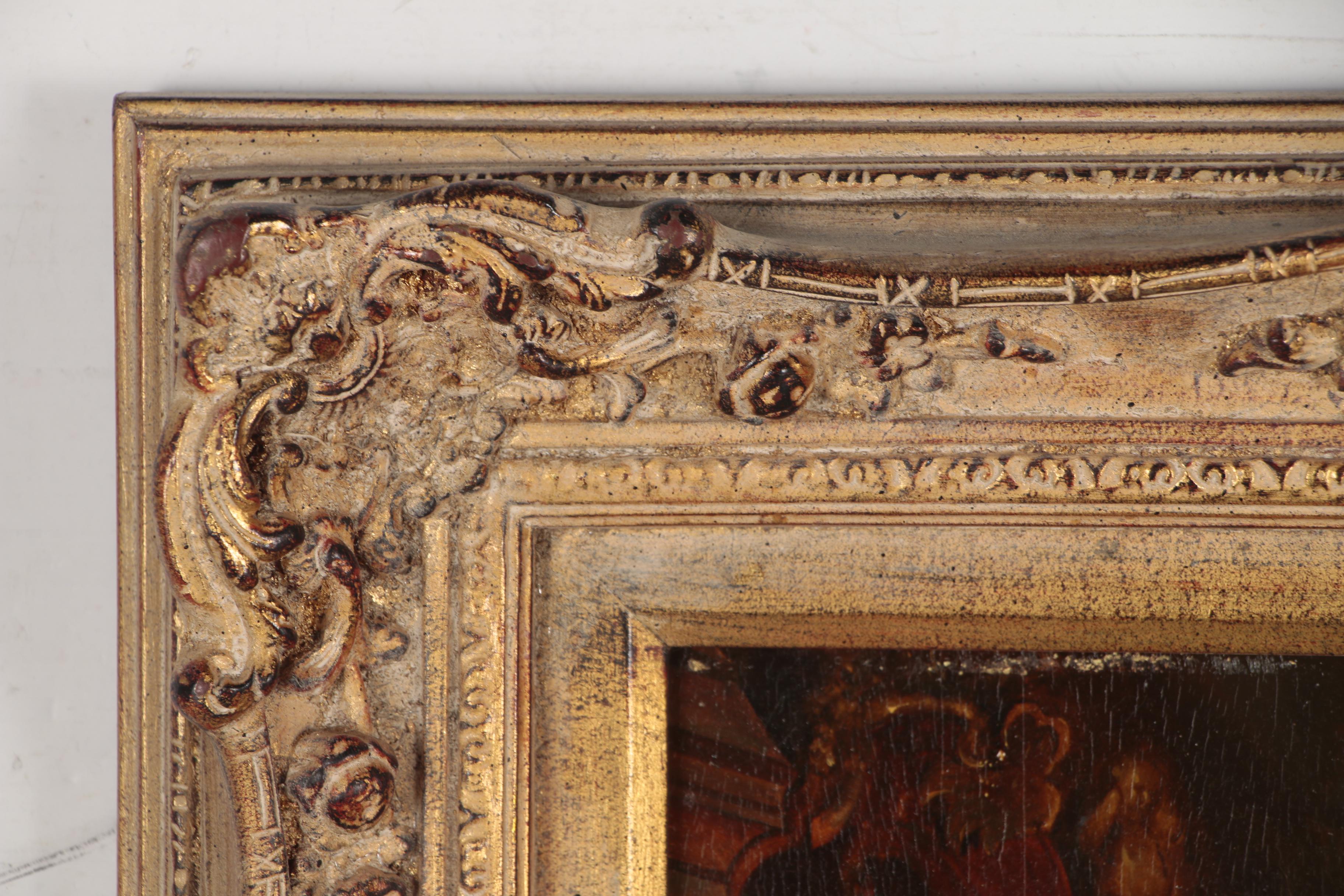 Franz Xaver Wolf Oil Painting "The Cardinal"