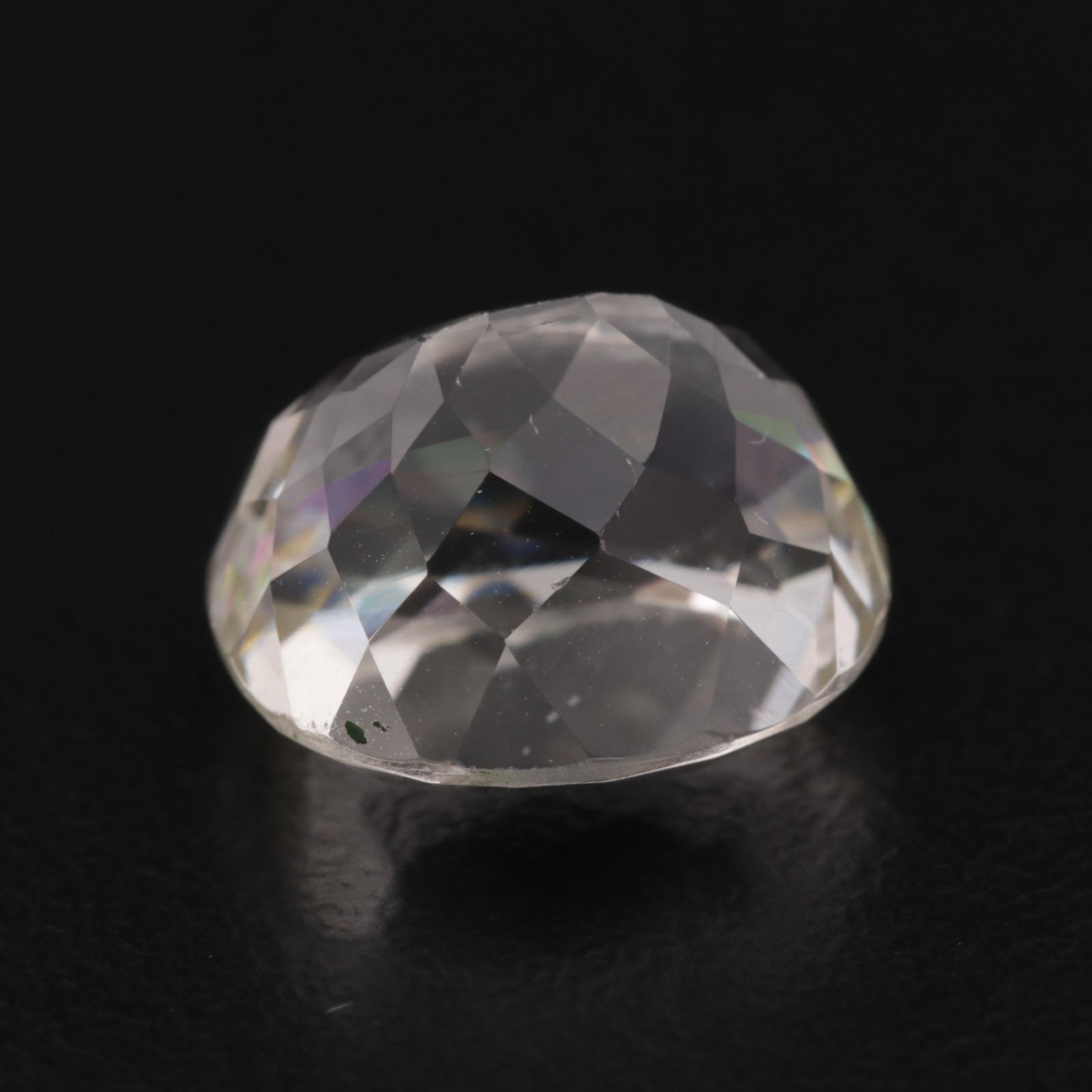 Loose 8.16 CT Rock Crystal Quartz