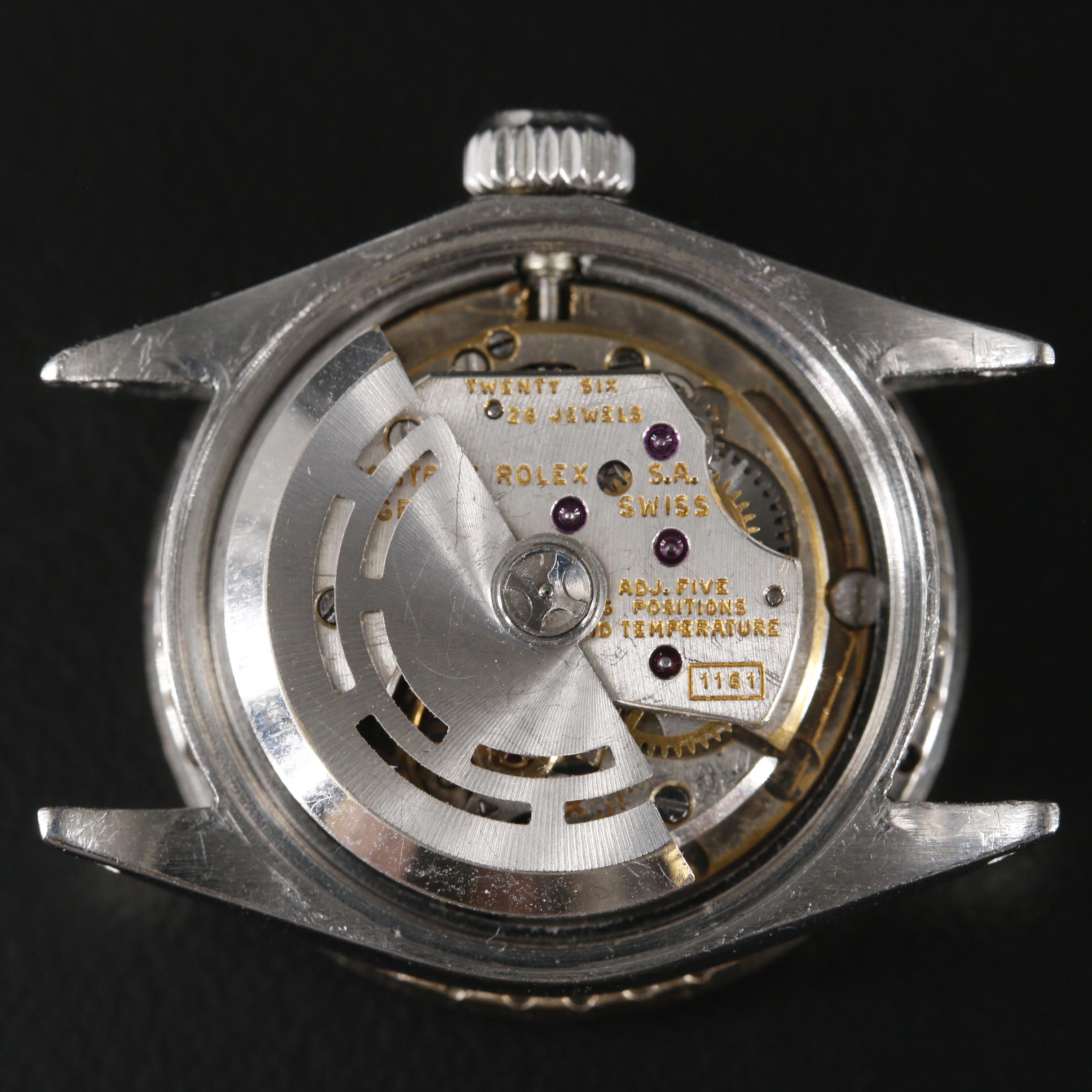 1967 Rolex Datejust Diamond Bezel and Dial Automatic Watch