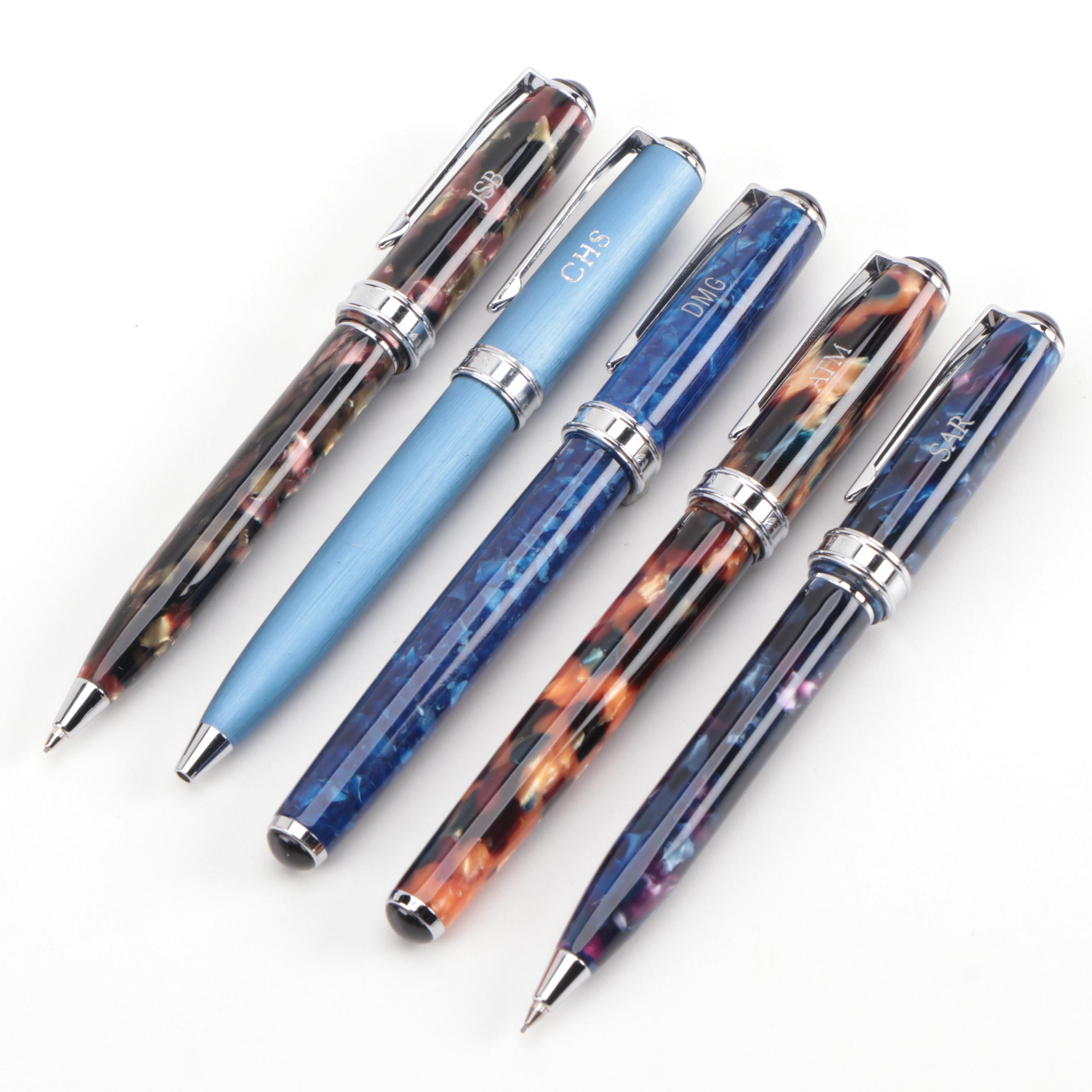 Levenger True Writer Fountain Pens, Pencils, and Ballpoint Pen