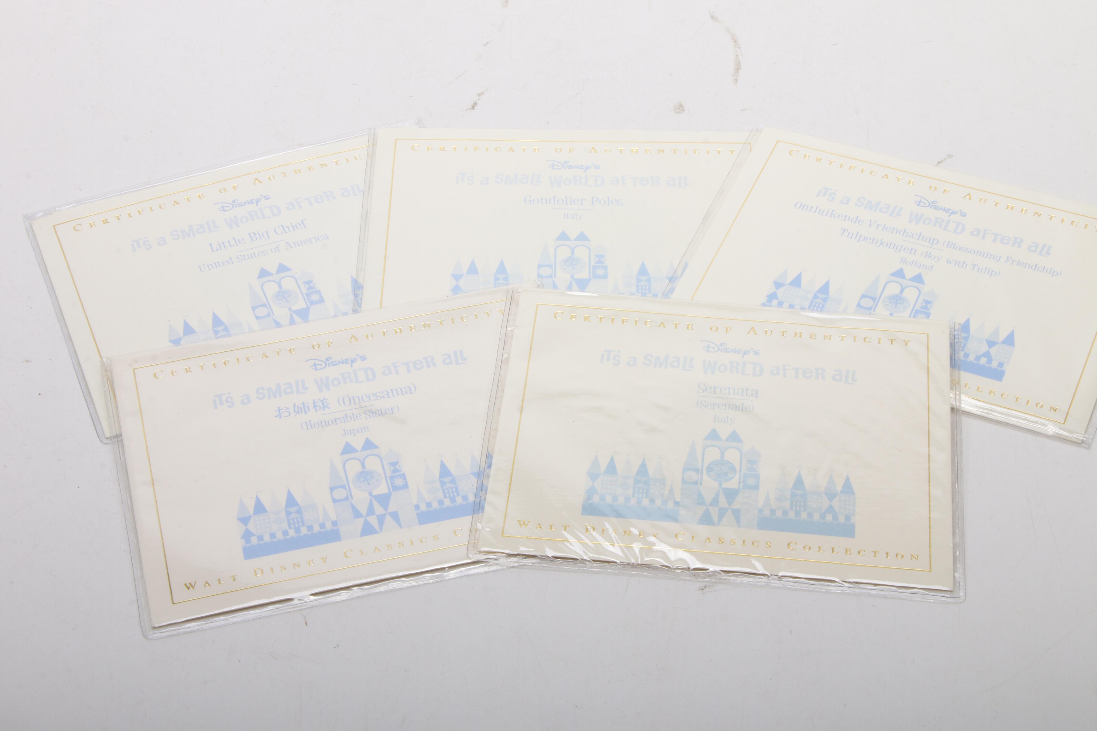 Walt Disney Collection "It's a Small World" Ornaments and Figurines