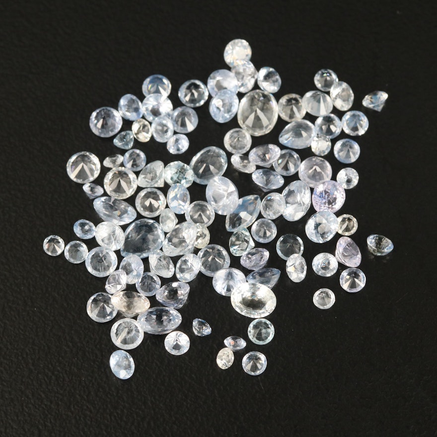 Loose 13.57 CTW Sapphire Gemstones