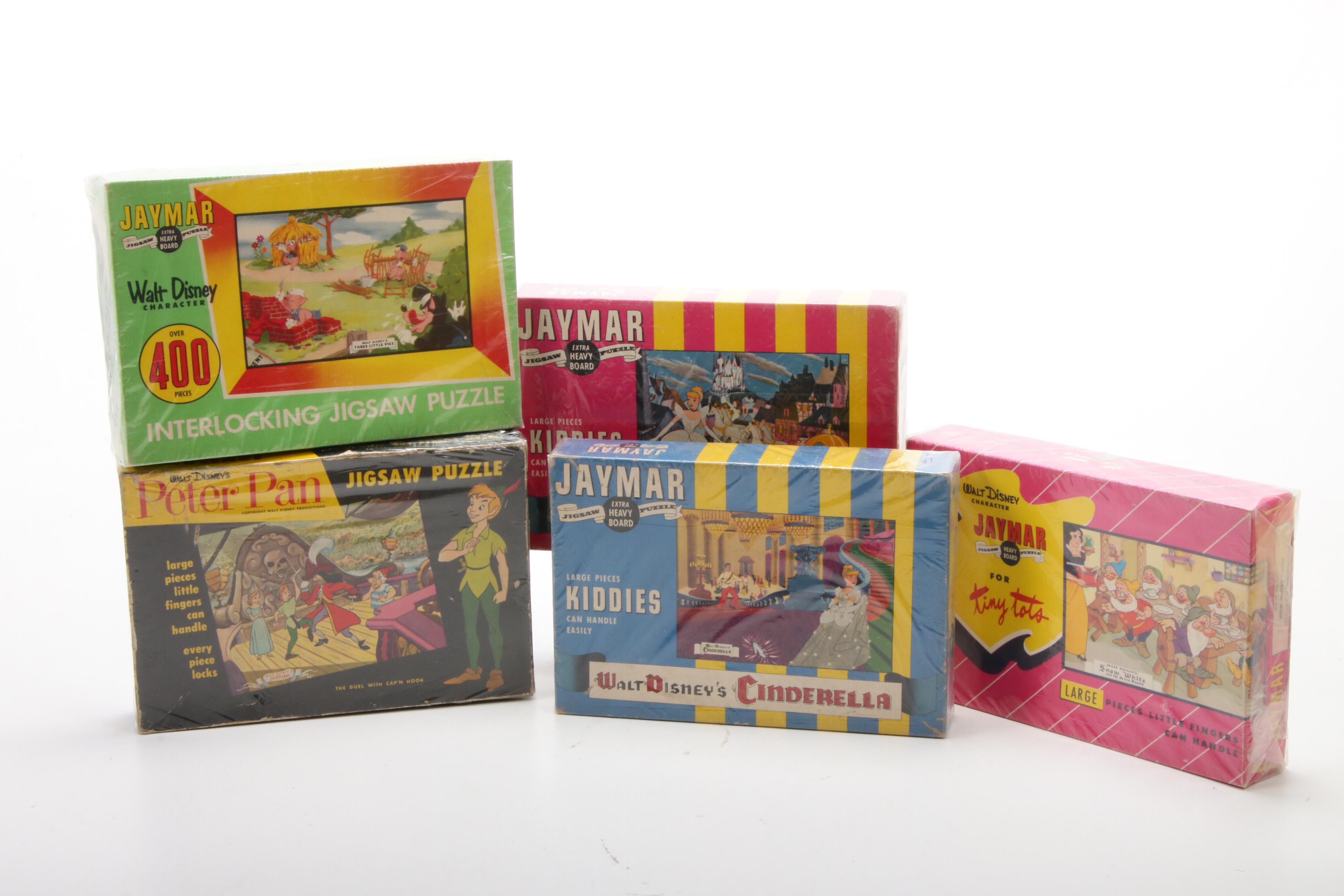 Walt Disney Jigsaw Puzzles, Vintage
