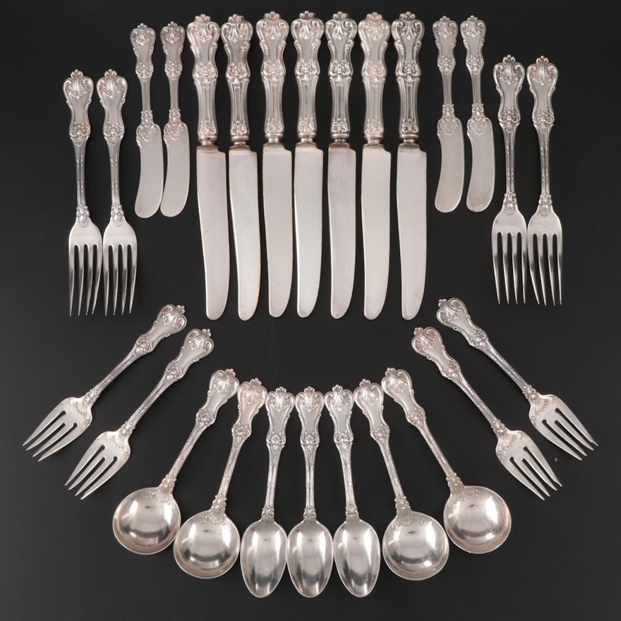 Frank Smith "Federal Cotillion" Sterling and Silver Plate Flatware