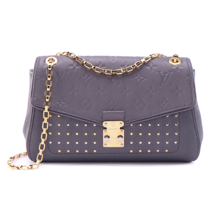 Louis Vuitton Saint Germain PM Bag in Studded Monogram Empreinte Leather