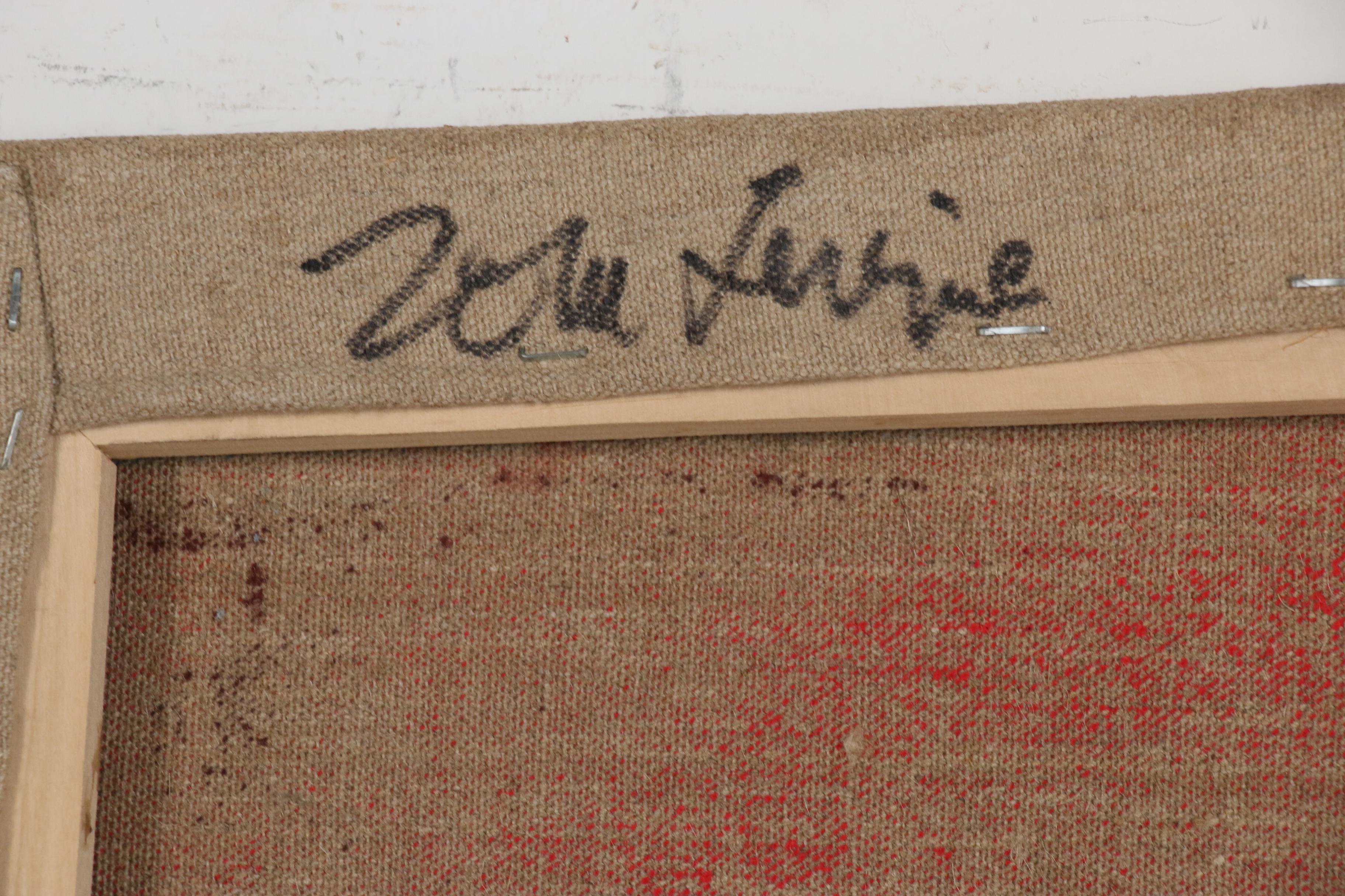 Tom Levine Abstract Oil Painting