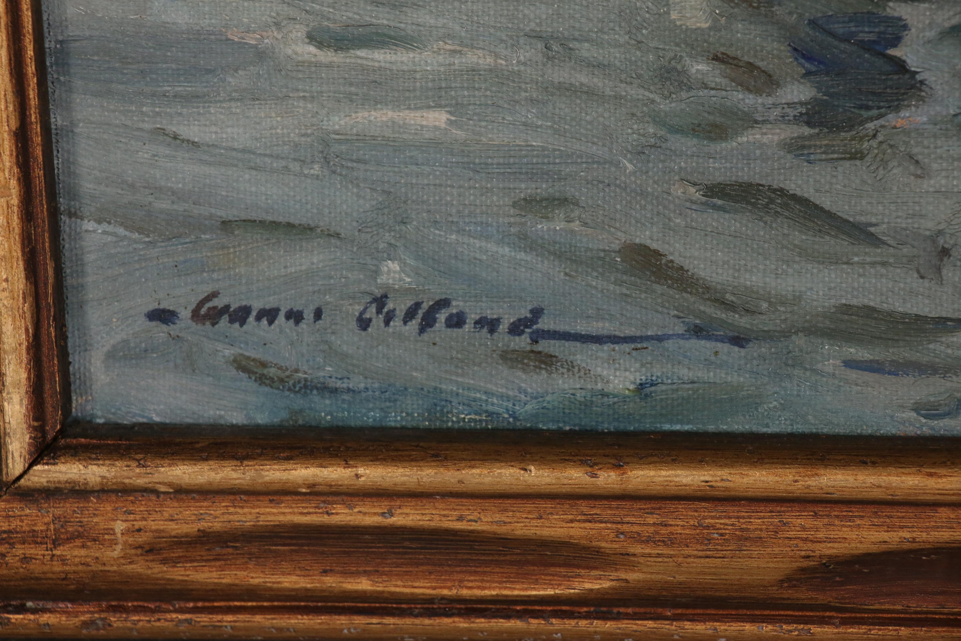 Gianni Cilfone Oil Painting "Gloucester Harbor"