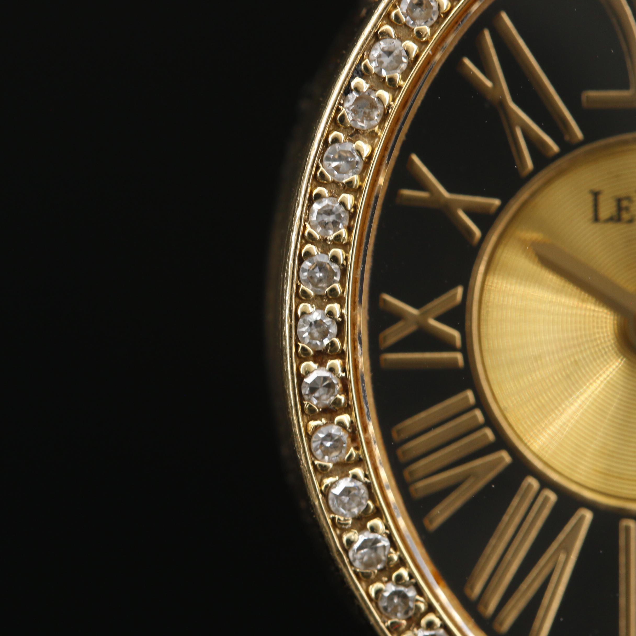LeVian Centurion Limited Edition 18K Gold and Diamonds Quartz Watch