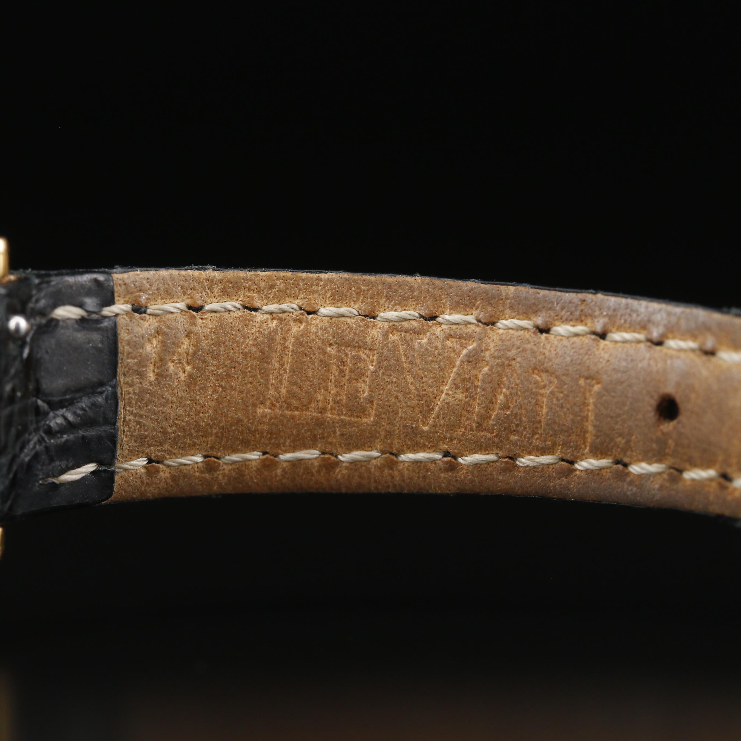 LeVian Centurion Limited Edition 18K Gold and Diamonds Quartz Watch