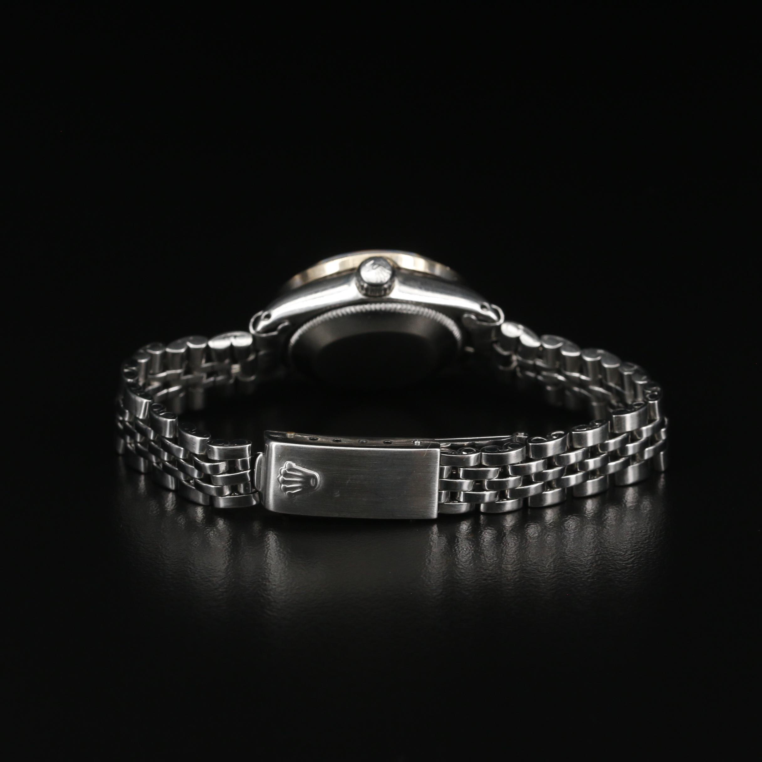 1967 Rolex Datejust Diamond Bezel and Dial Automatic Watch