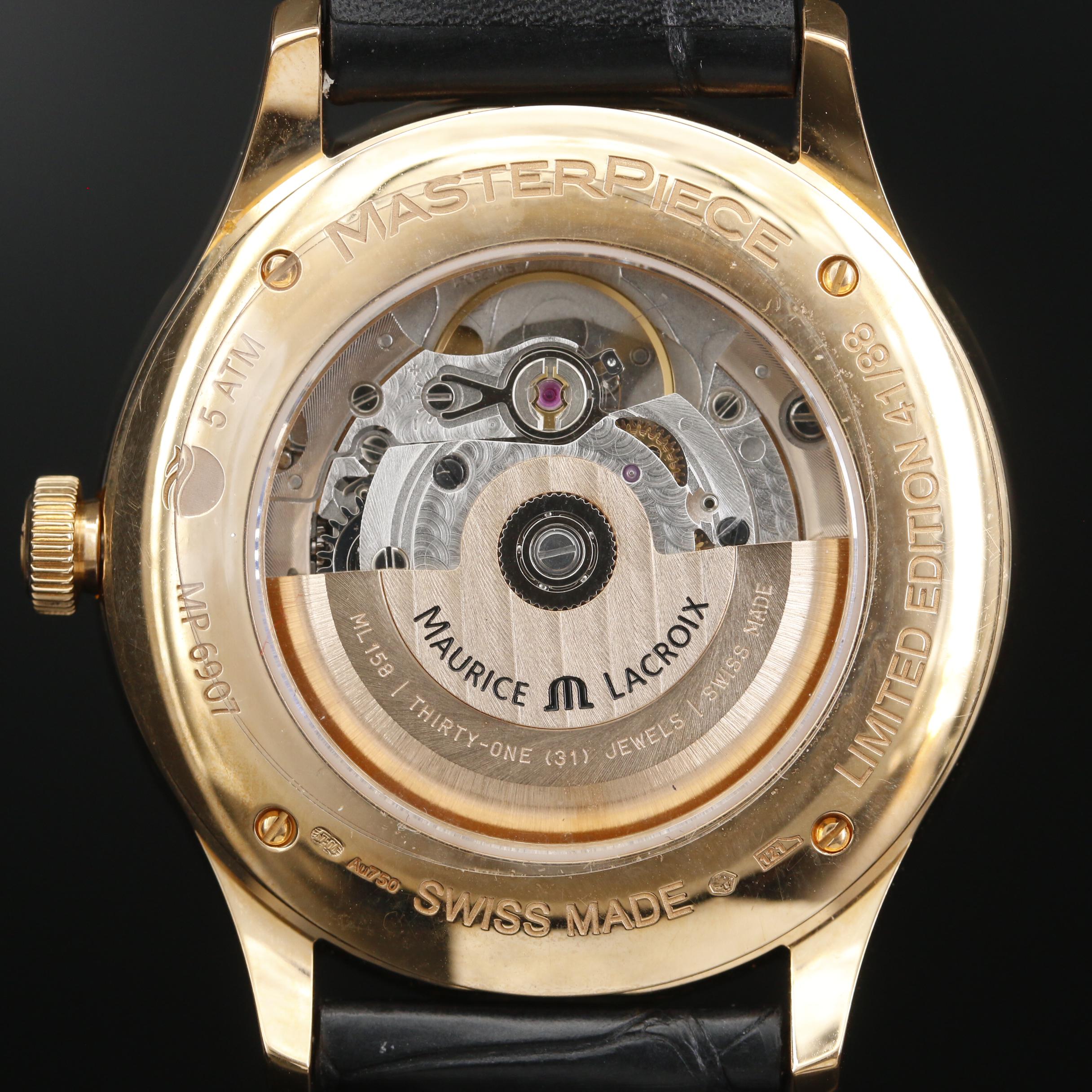 Maurice Lacroix Masterpiece Tradition Limited Edition 18K Rose Gold Watch