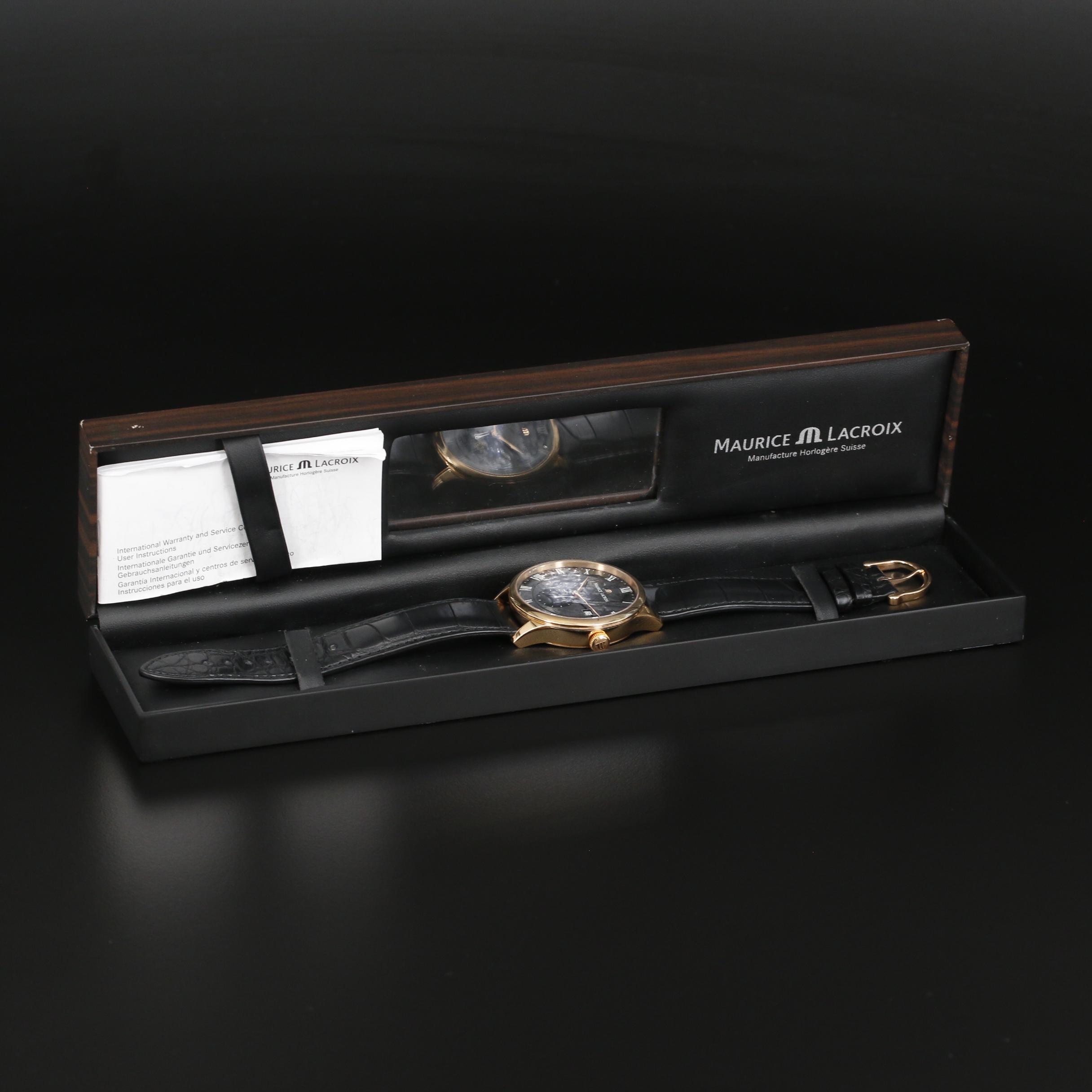 Maurice Lacroix Masterpiece Tradition Limited Edition 18K Rose Gold Watch