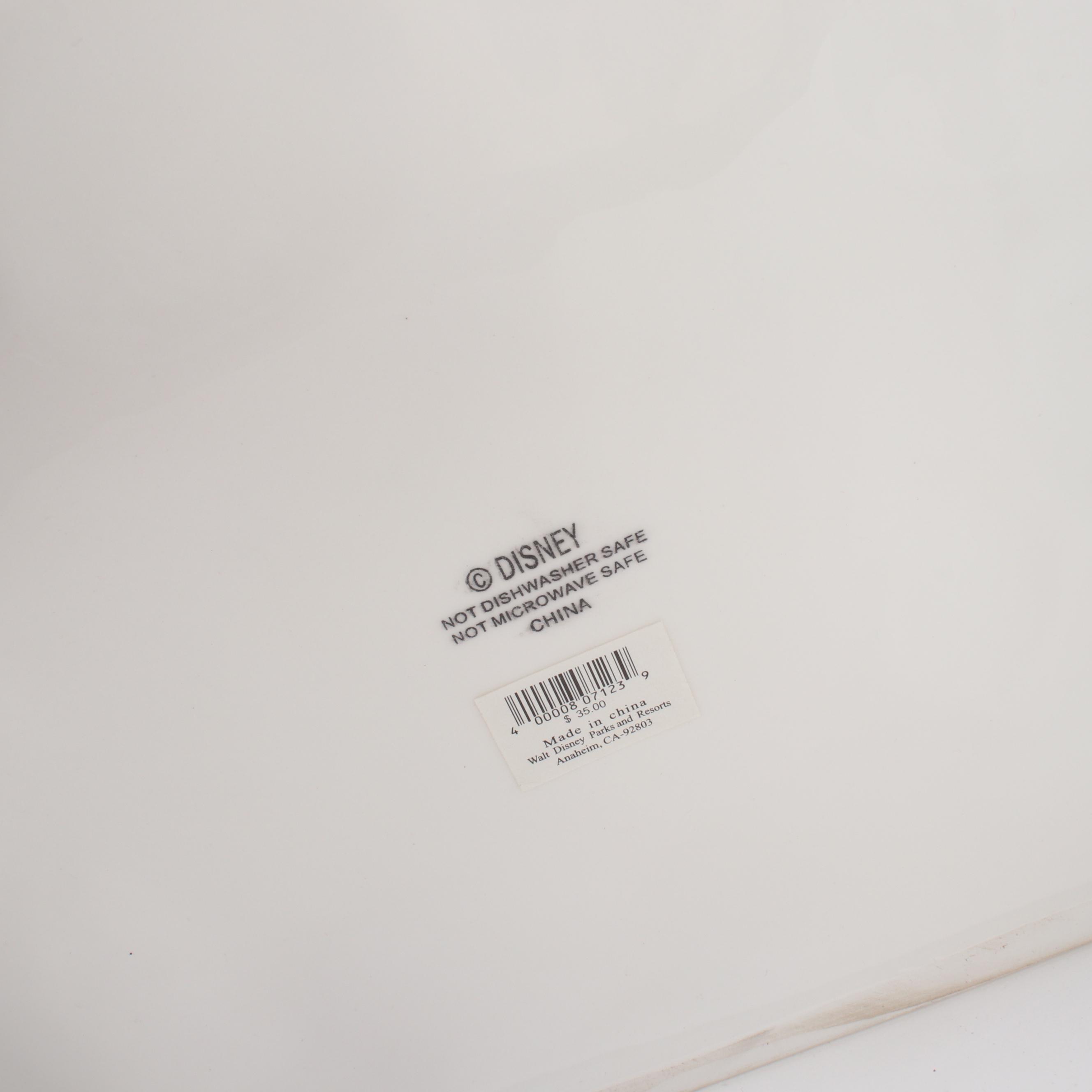 Disney "Teacup Ride" and "Disneyland Castle" Cookie Jars