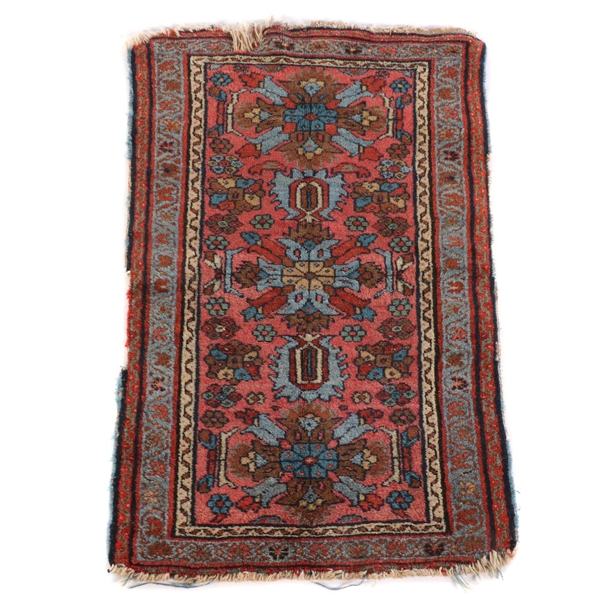 1'11 x 3'1 Hand-Knotted Southern Caucasus Wool Rug