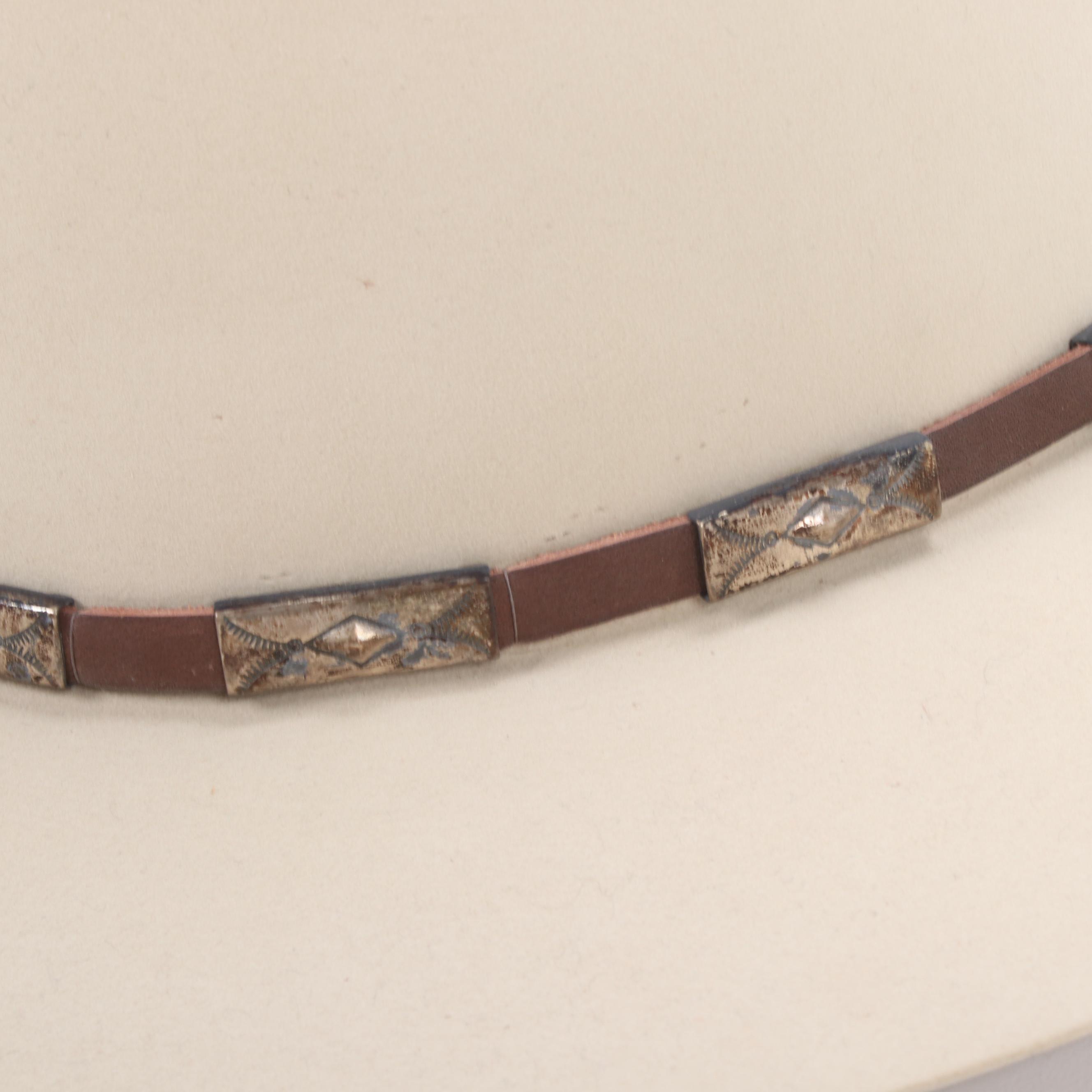 Stetson 10X Beaver Felt Brim Hat from Montecristi Custom Hat Works of Santa Fe