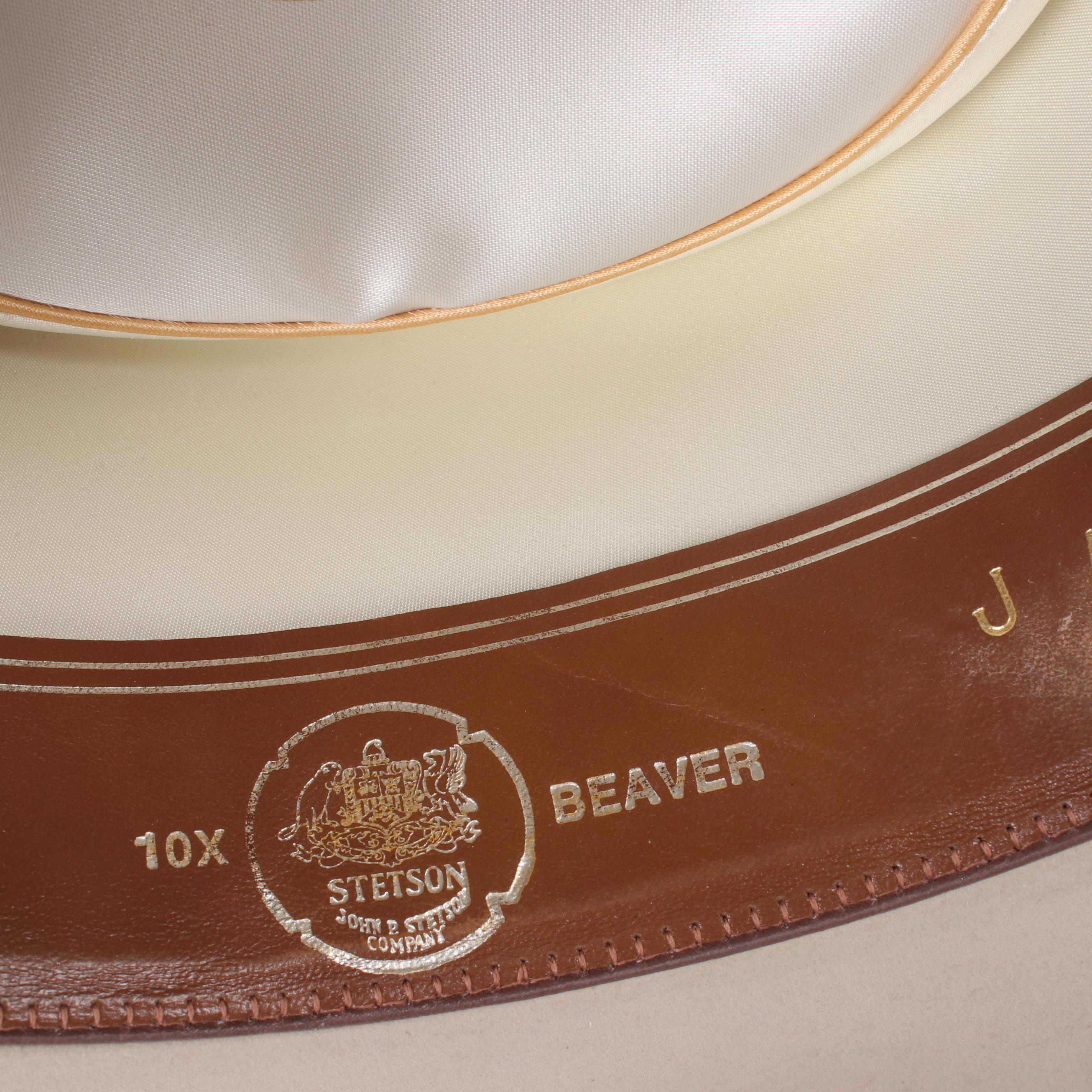 Stetson 10X Beaver Felt Brim Hat from Montecristi Custom Hat Works of Santa Fe