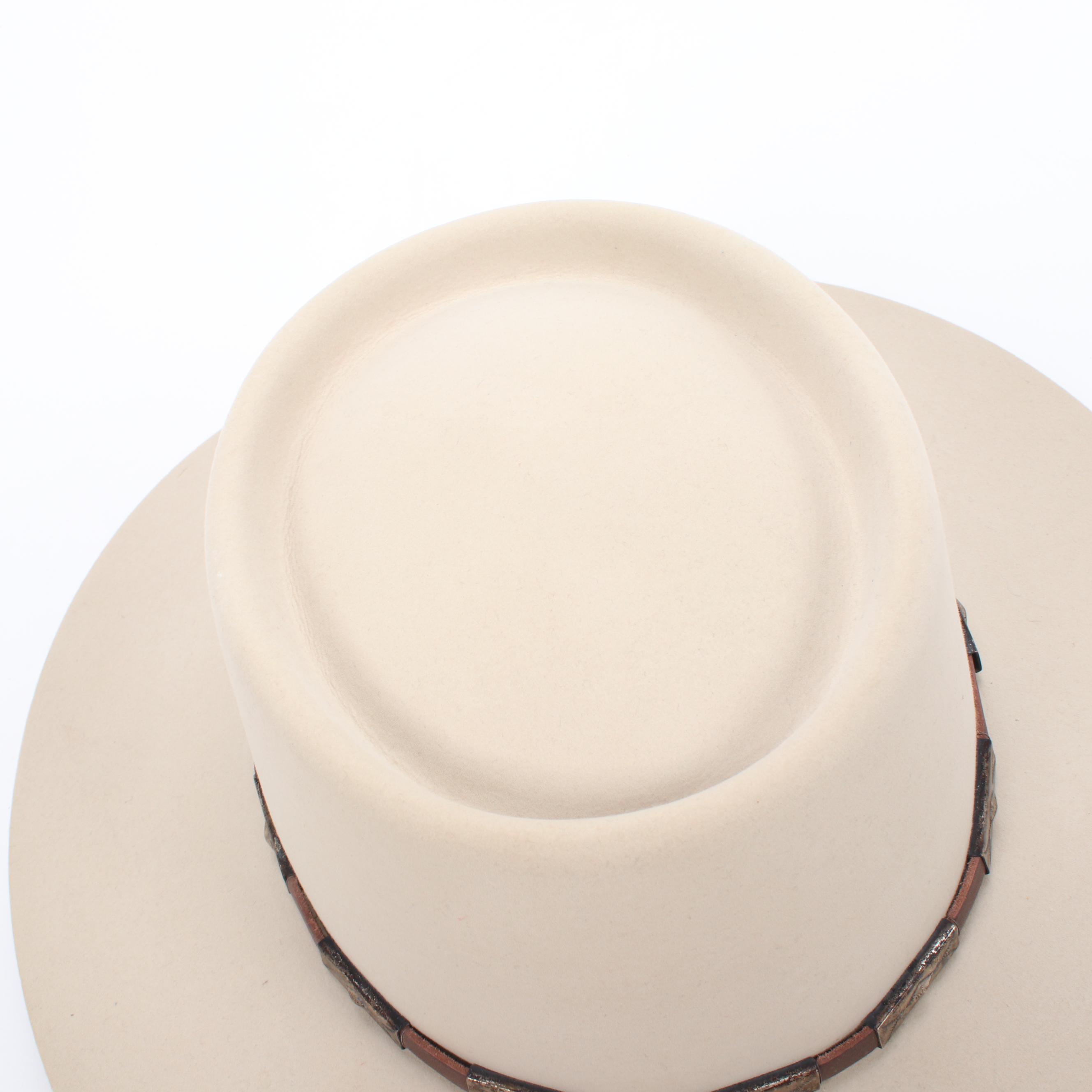 Stetson 10X Beaver Felt Brim Hat from Montecristi Custom Hat Works of Santa Fe