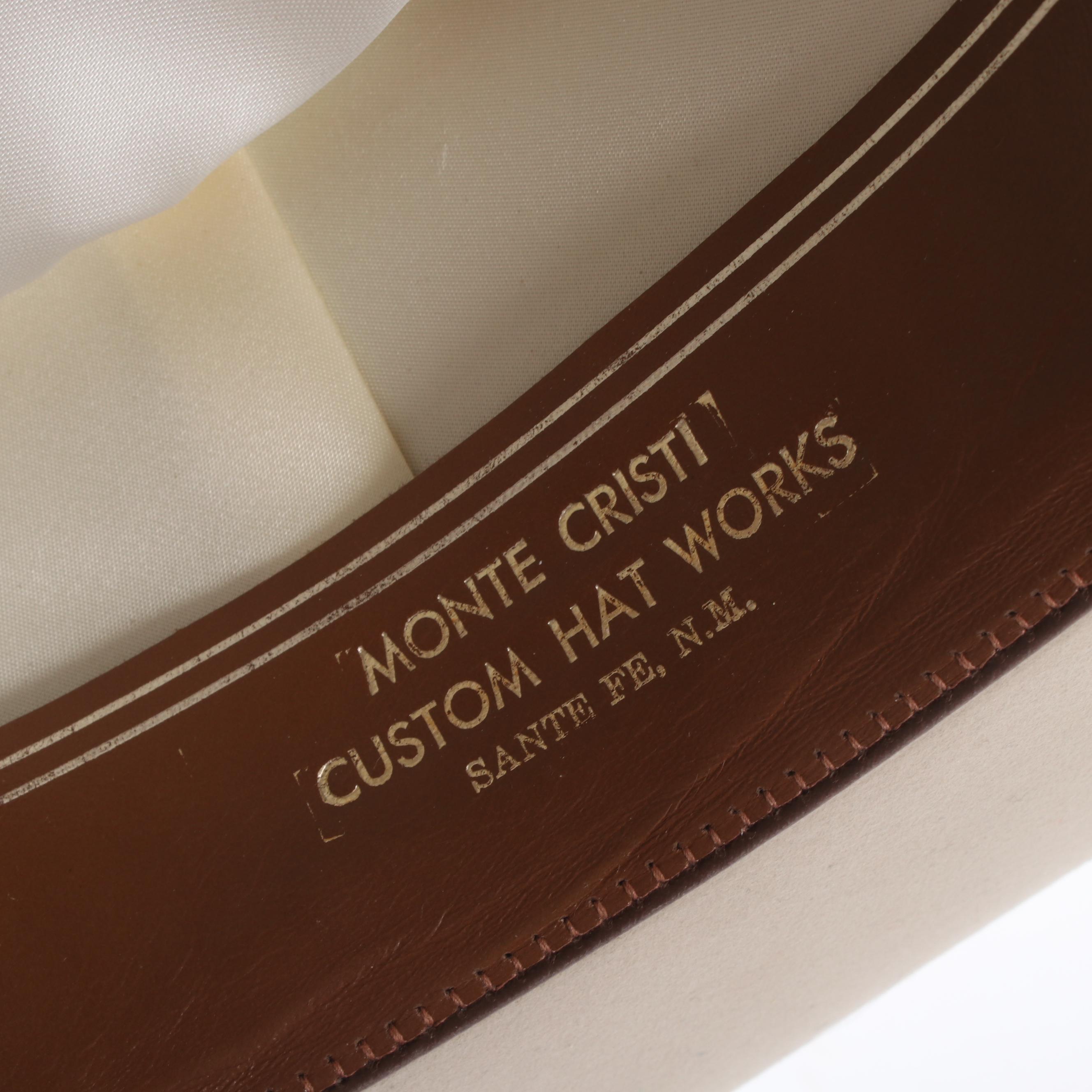 Stetson 10X Beaver Felt Brim Hat from Montecristi Custom Hat Works of Santa Fe