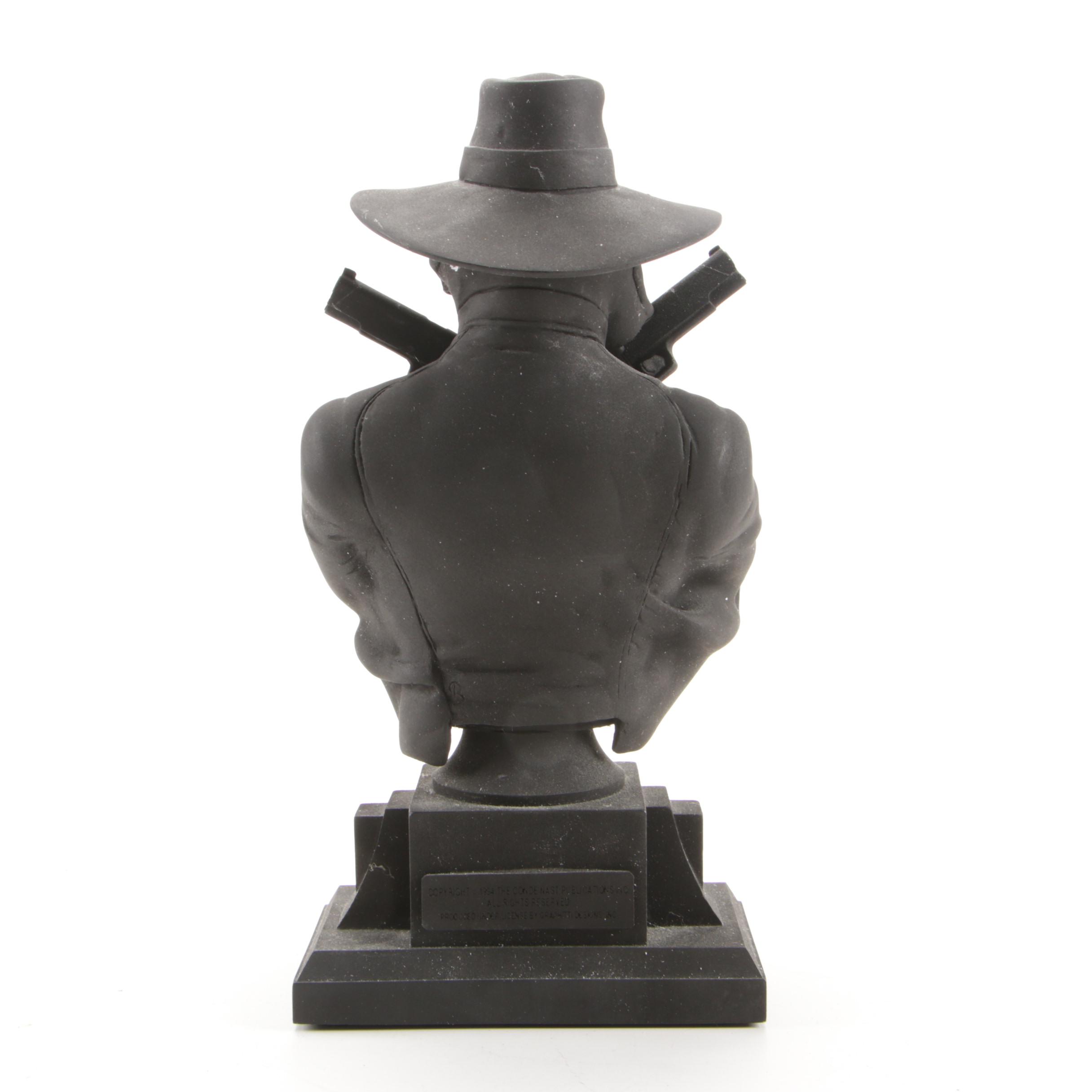 Graphitti Designs Limited Edition "The Shadow" Hand-Painted Bust, 1994