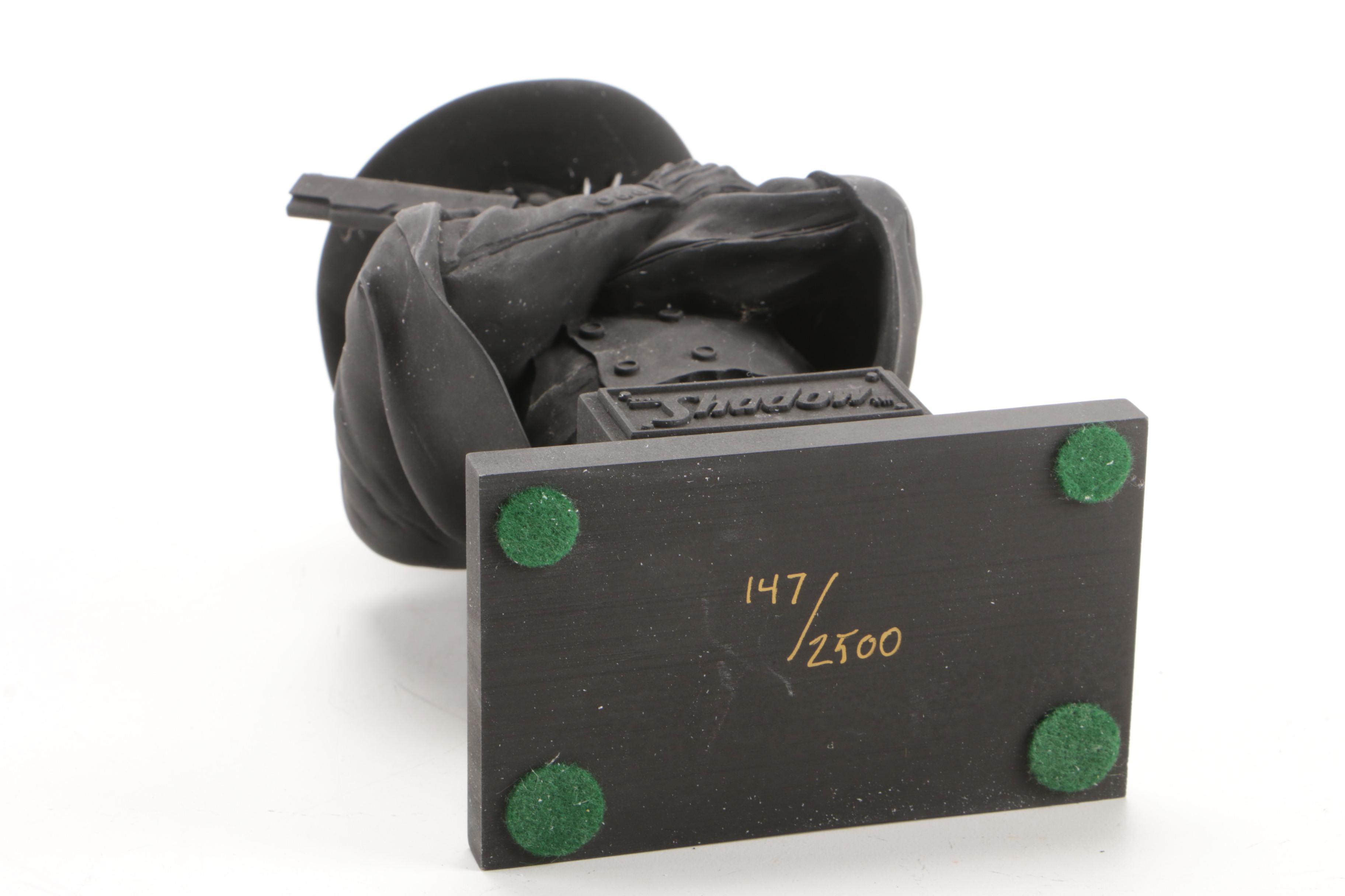 Graphitti Designs Limited Edition "The Shadow" Hand-Painted Bust, 1994