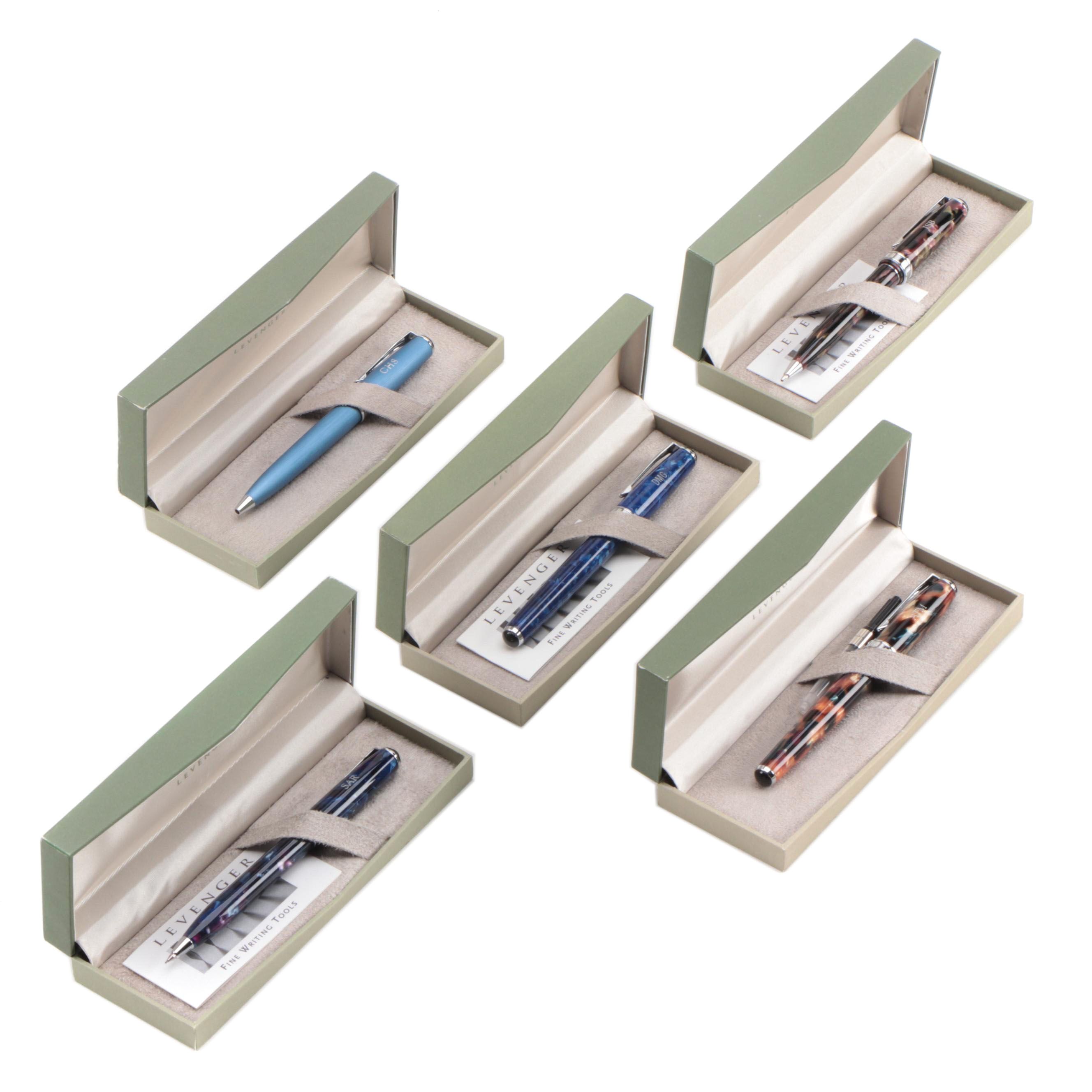 Levenger True Writer Fountain Pens, Pencils, and Ballpoint Pen