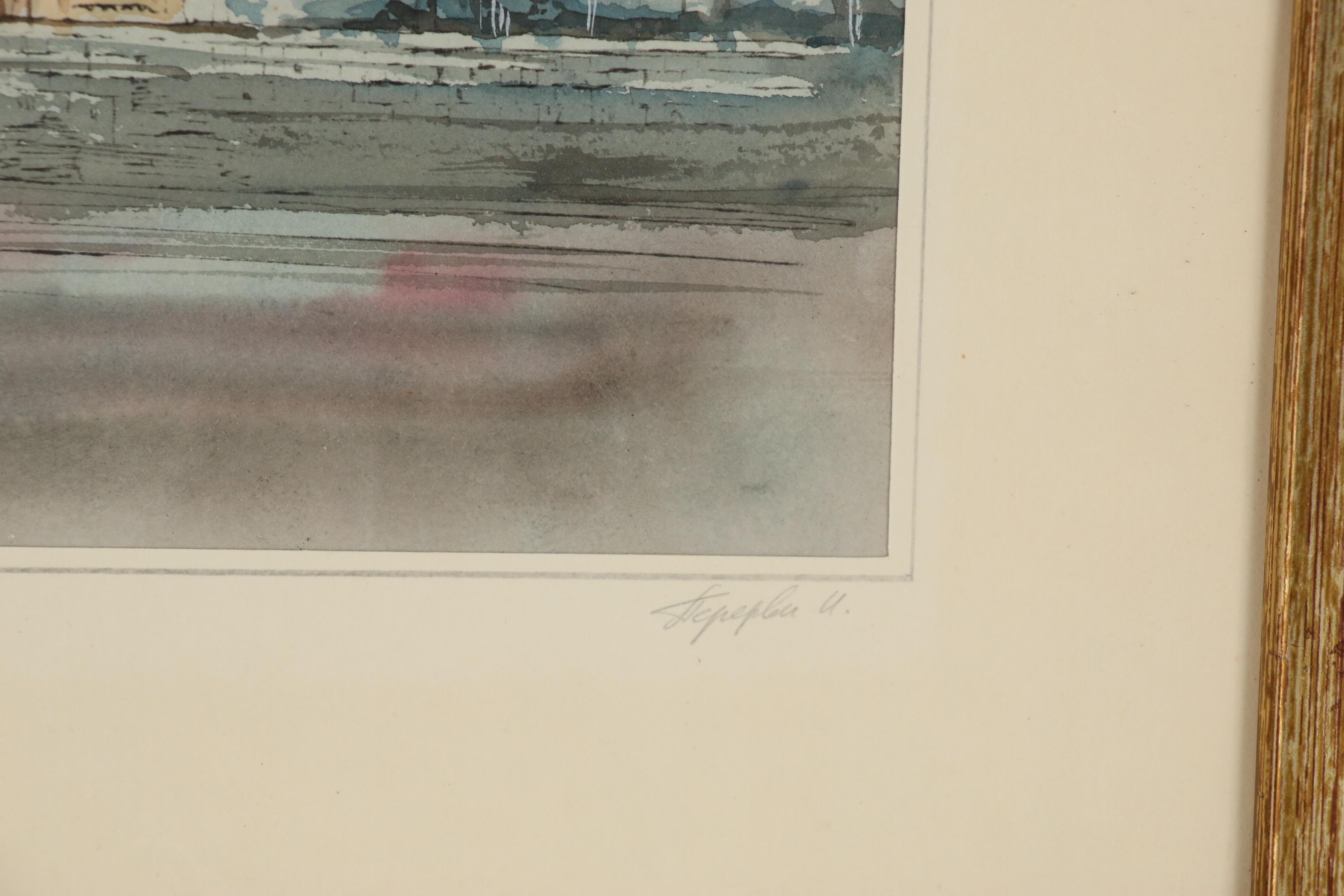 Watercolor Painting of Saint Basil's Cathedral