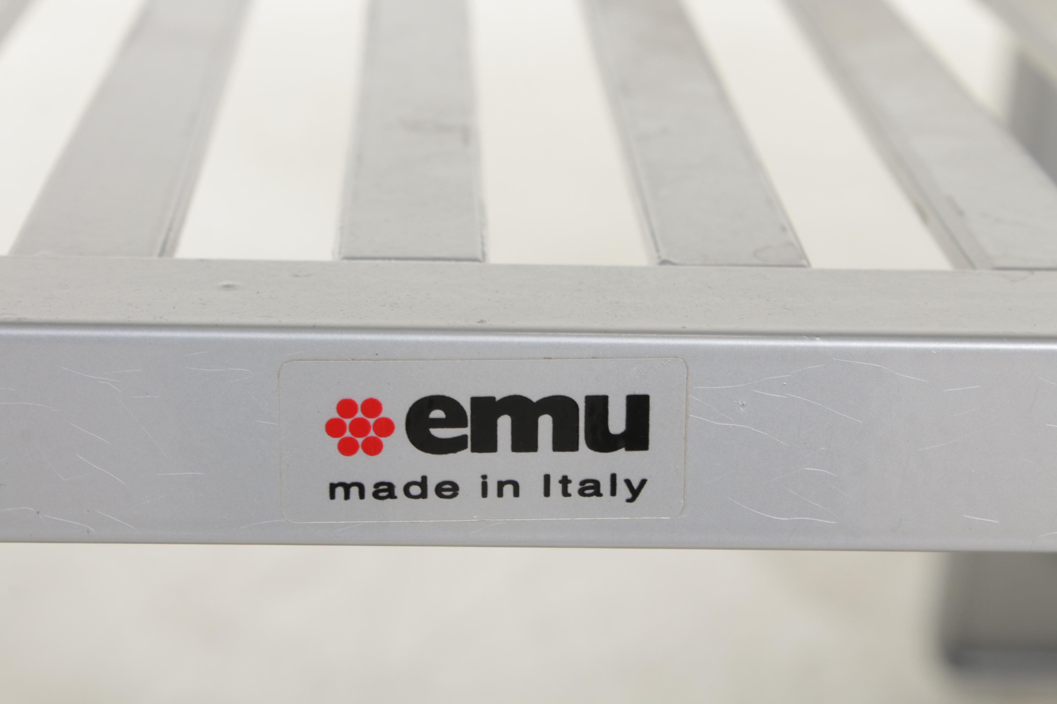 Emu for Smith & Hawken Bistro Table, Chair, and Plant Stand, Made in Italy