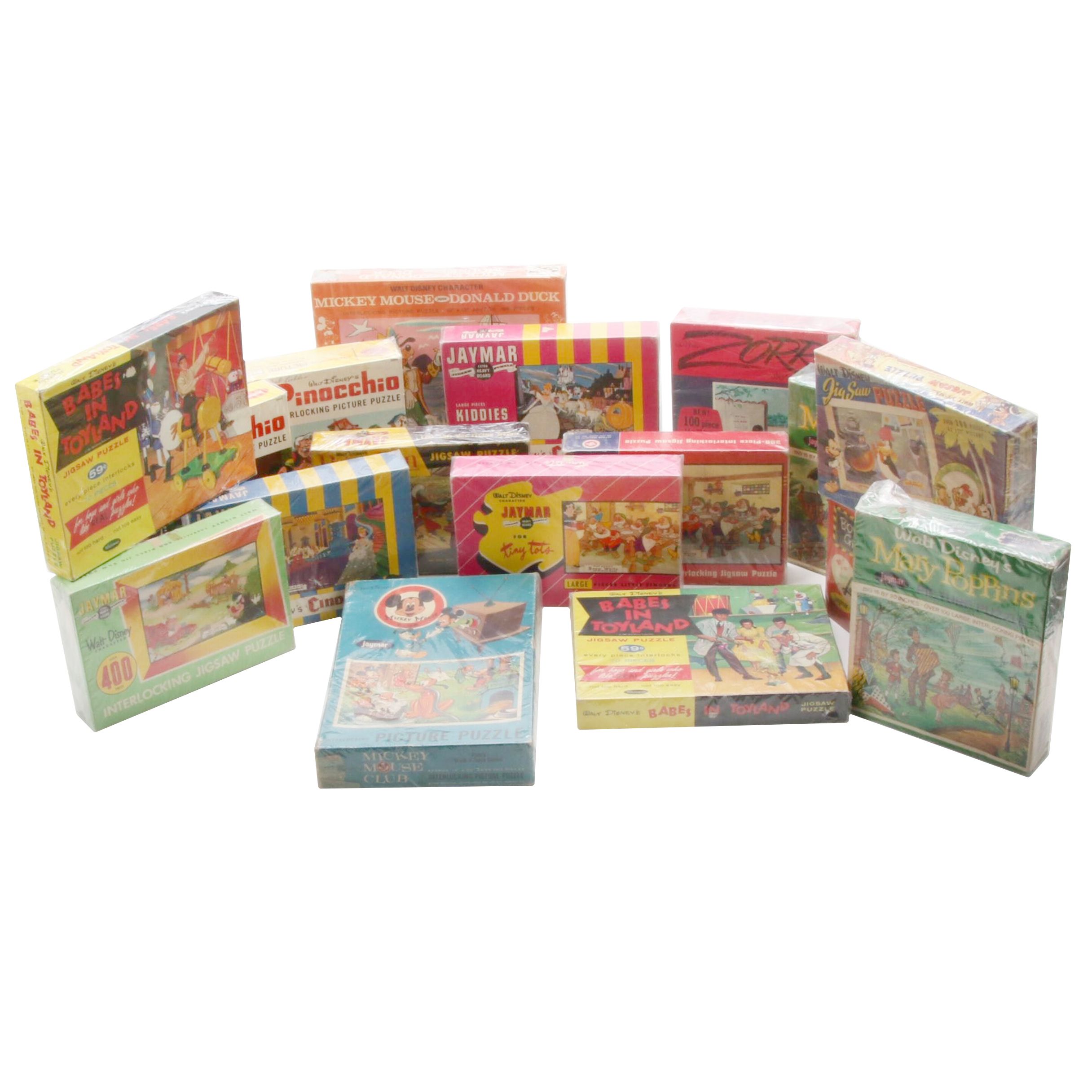 Walt Disney Jigsaw Puzzles, Vintage