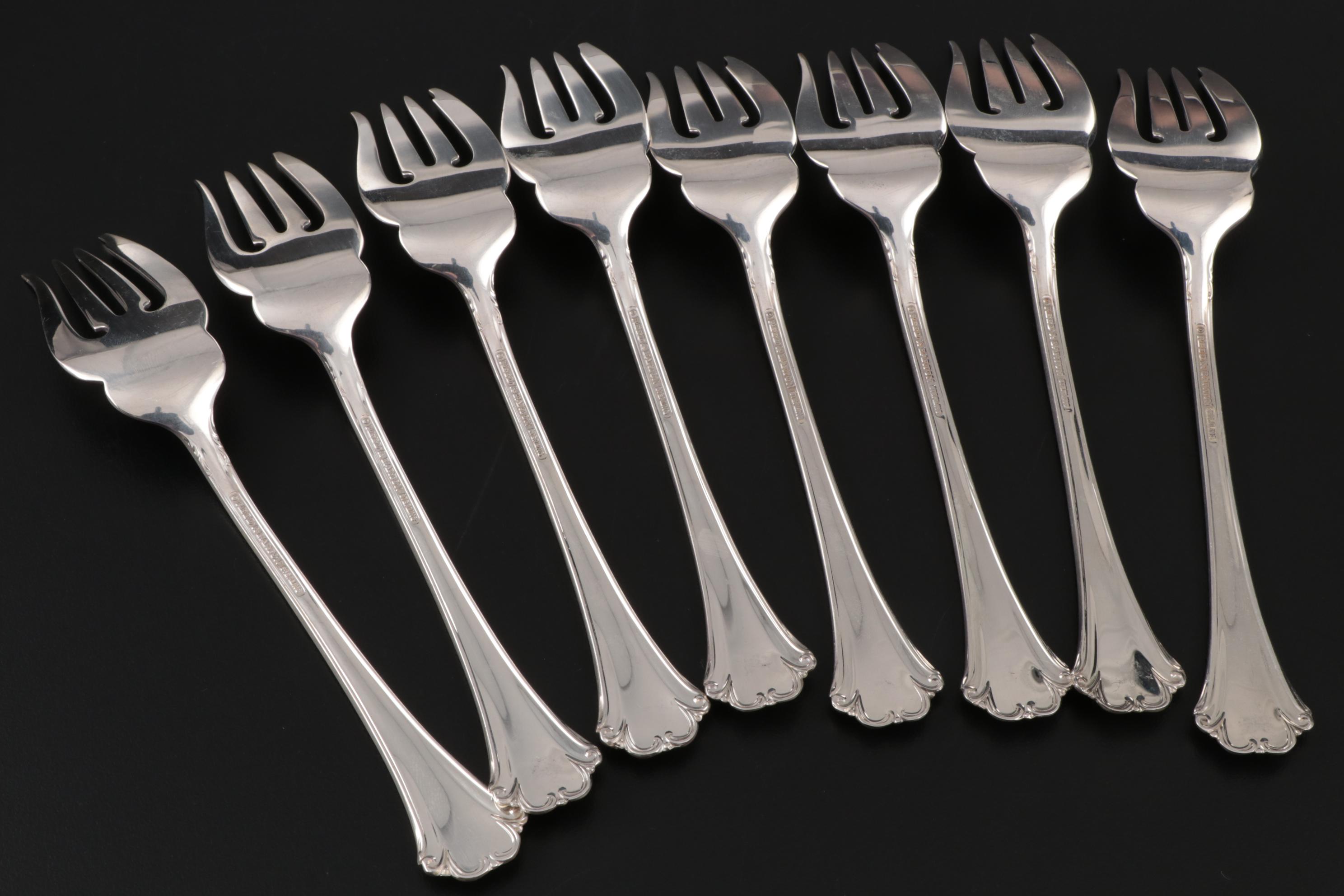 Reed & Barton "English Chippendale" Sterling Silver Flatware and Serveware