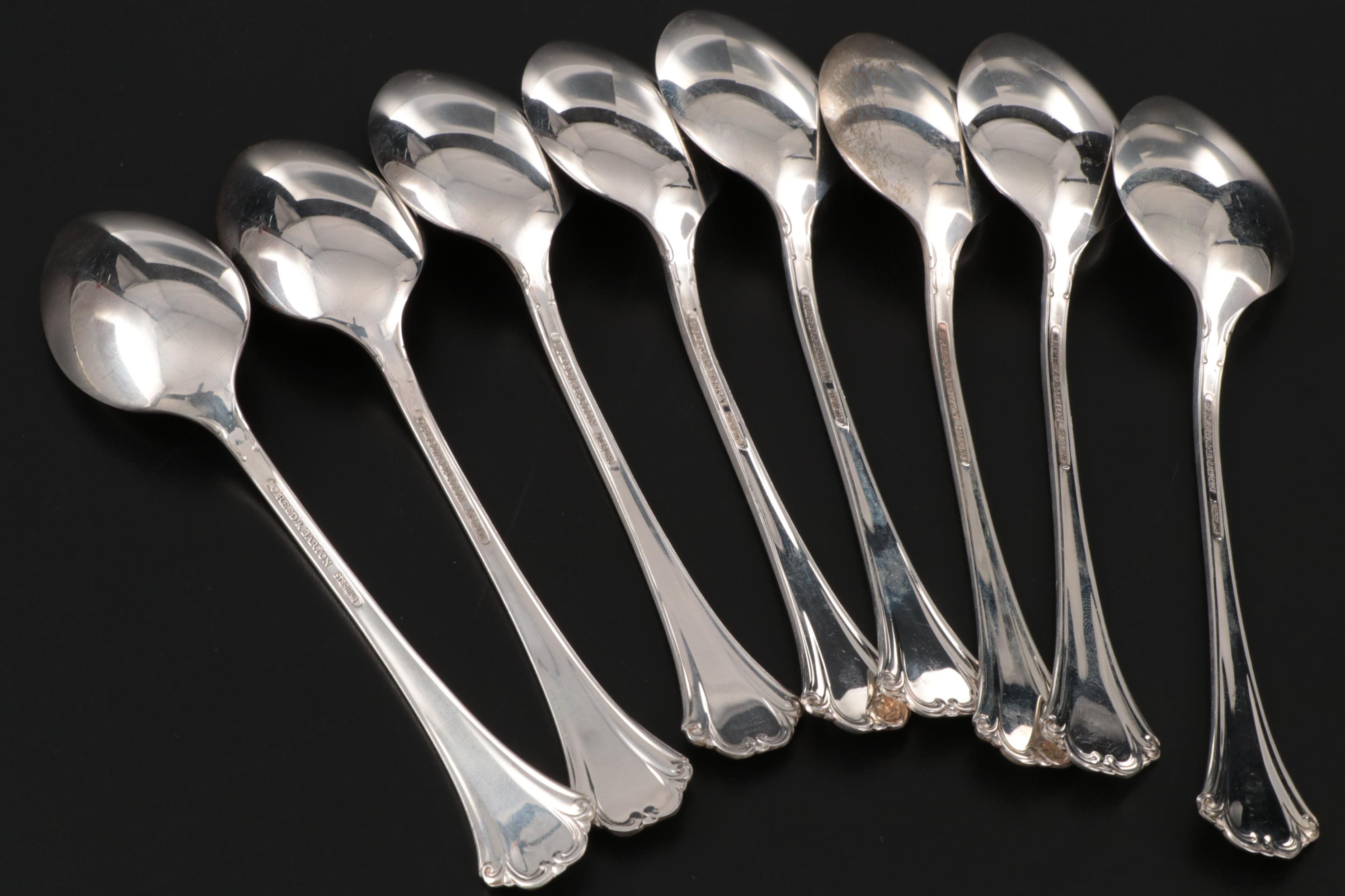 Reed & Barton "English Chippendale" Sterling Silver Flatware and Serveware